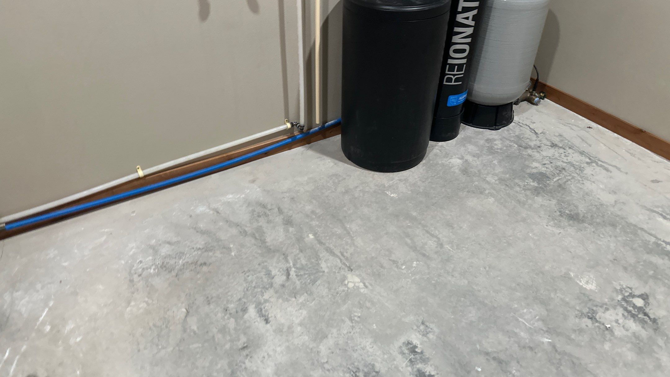 Patio & Laundry Room Transformation using Trail Mix 1/8" Chip by Croc Coatings, LLC