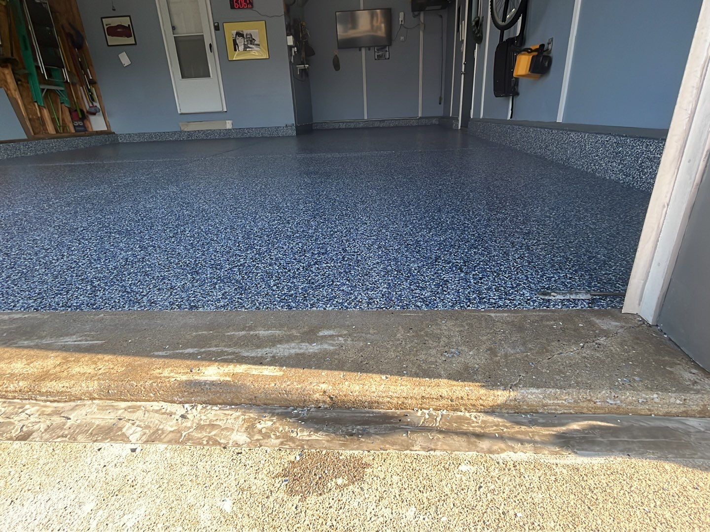 Orbit Garage Floor Coating by Level 10 Coatings