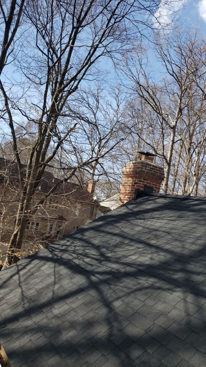 Woodbridge CertainTeed Landmark Pro MD Charcoal Black New Roof Installation by RM Banning, Inc.