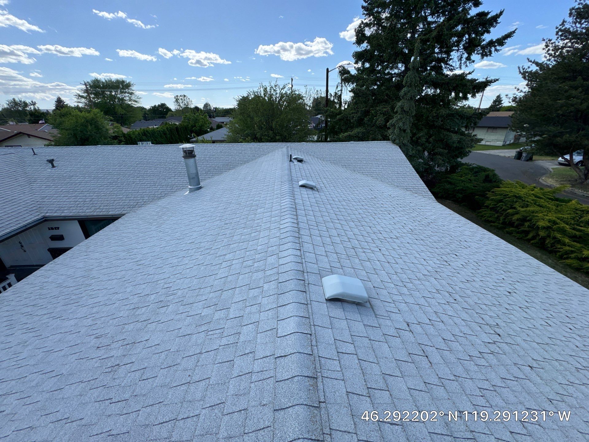 Residential Shingle Roof Replacement and Ventilation Upgrade in Richland by Alpine Roofing