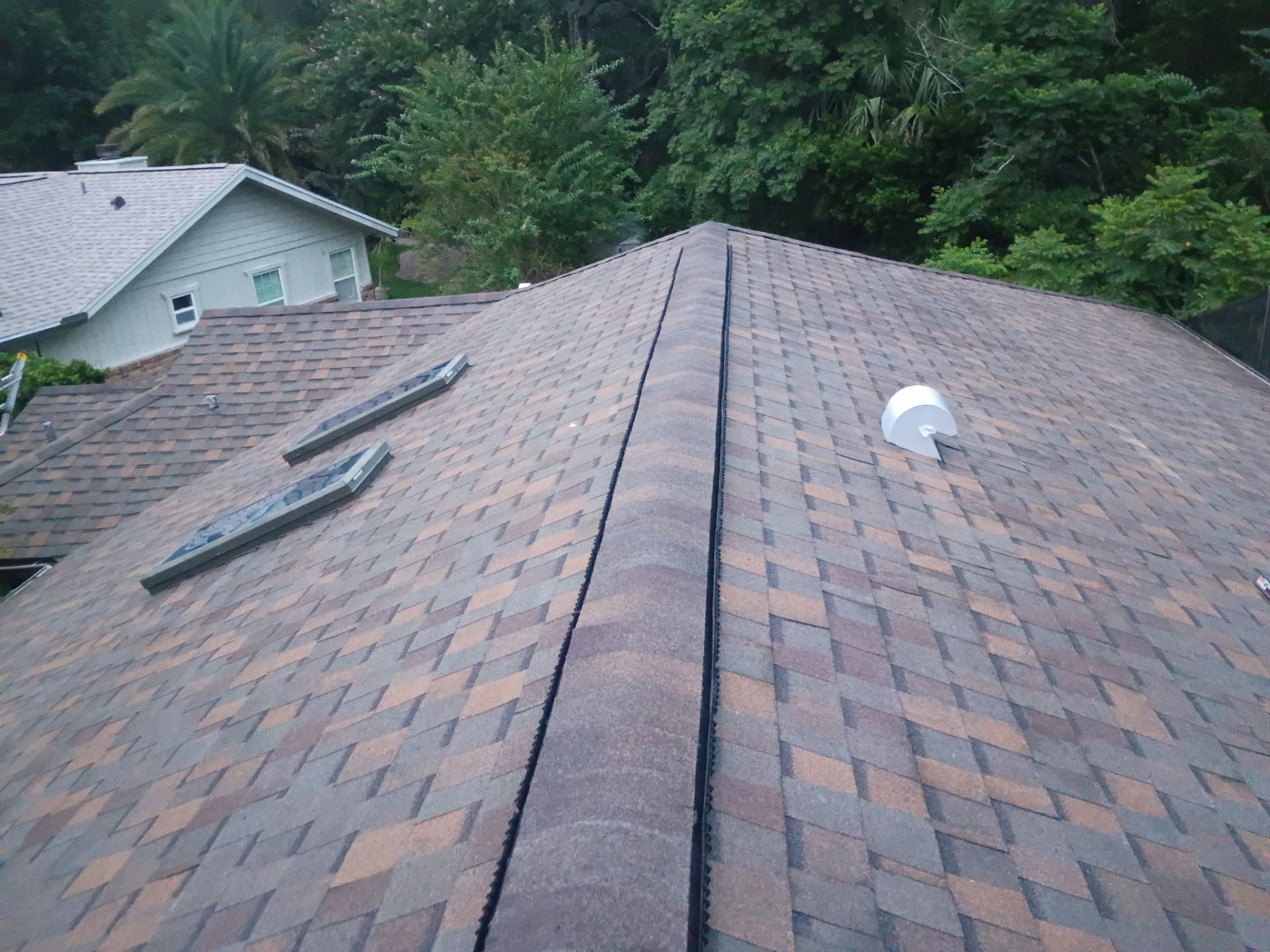 Copper Canyon Shingle Roof Installation for Orange City Residence by Pinnacle Roofing Group