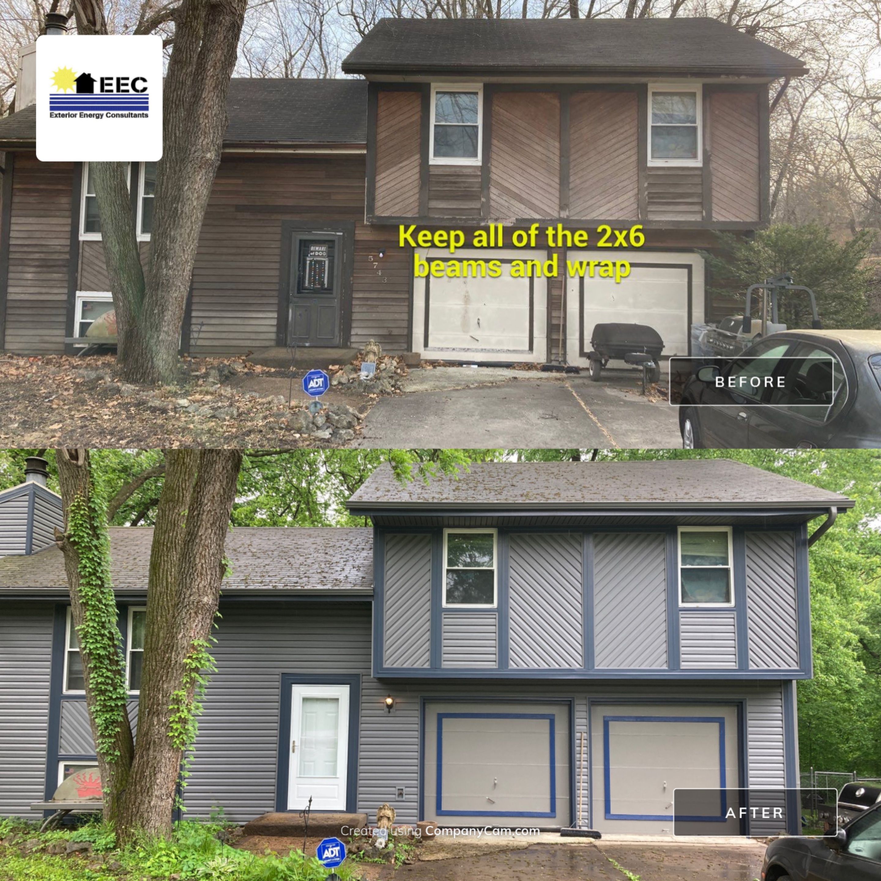 Siding Installation and Roof install with OC Oakridge by EEC  Windows, Siding & Roofing 