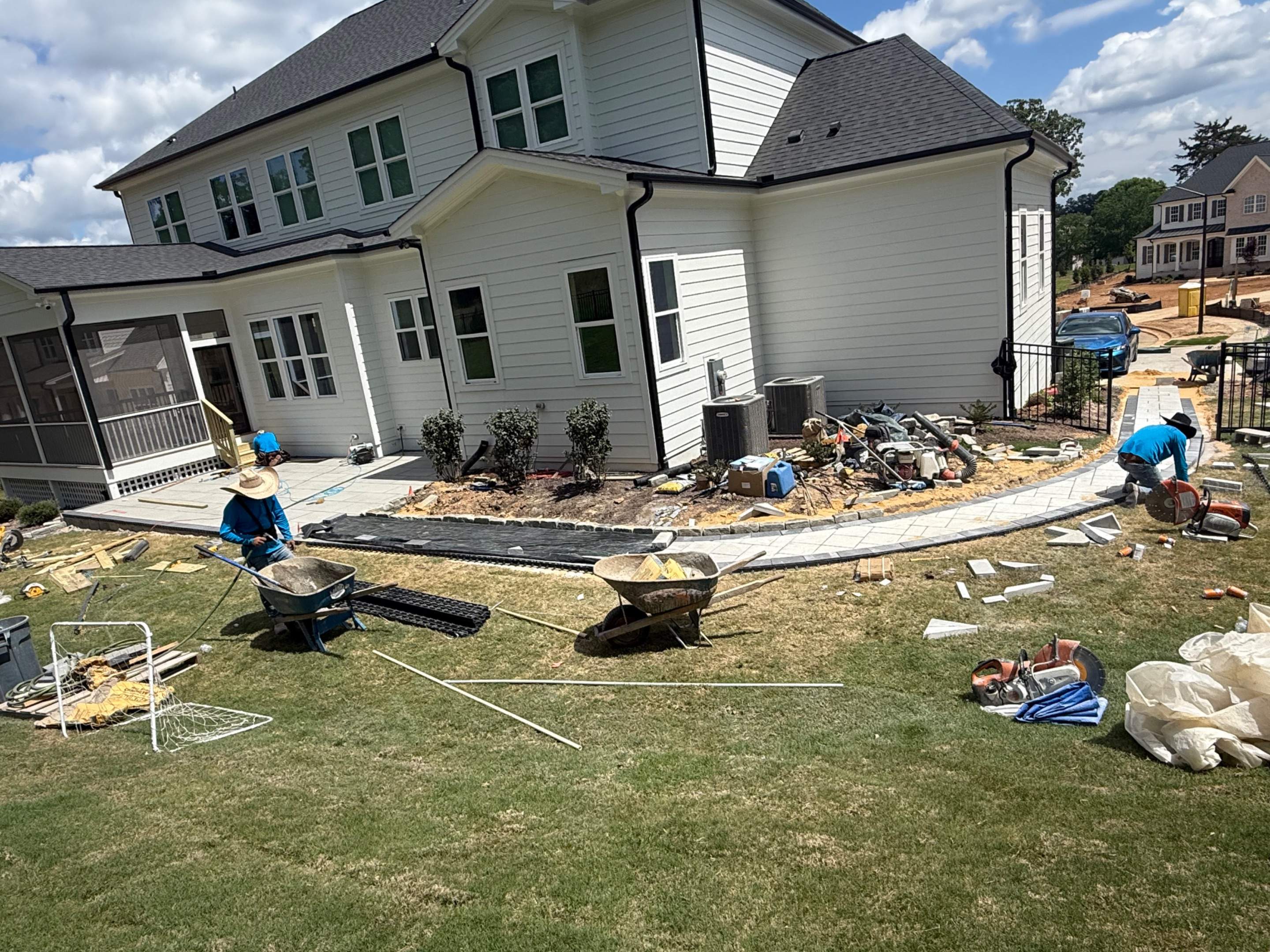 Project in Durham by Martinez Brother’s Nc Landscaping Inc