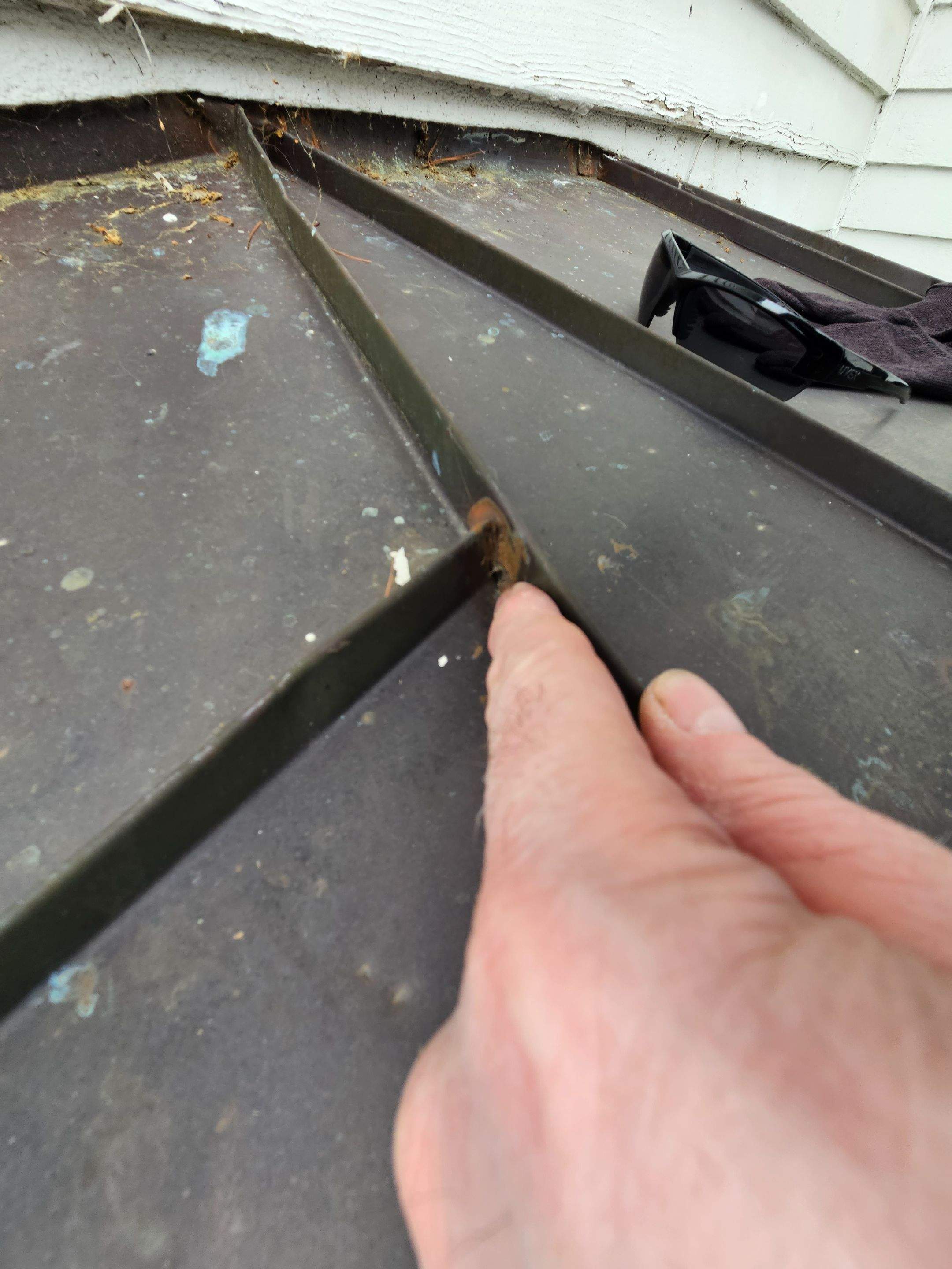 Copper Roof using Copper by Absolute Roofing and Construction