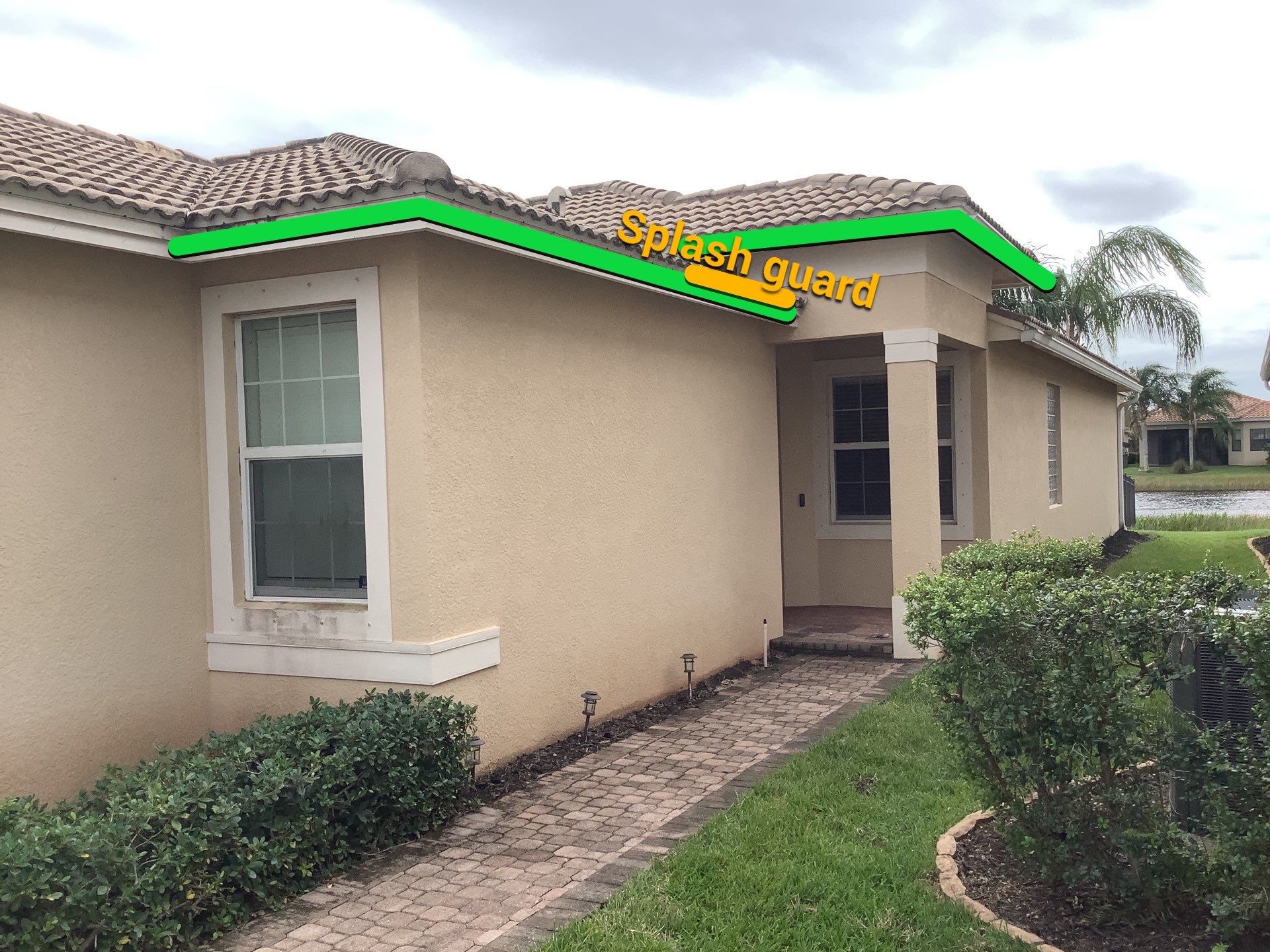 Box Seamless Gutters in Fort Myers FL by Gutter Professors