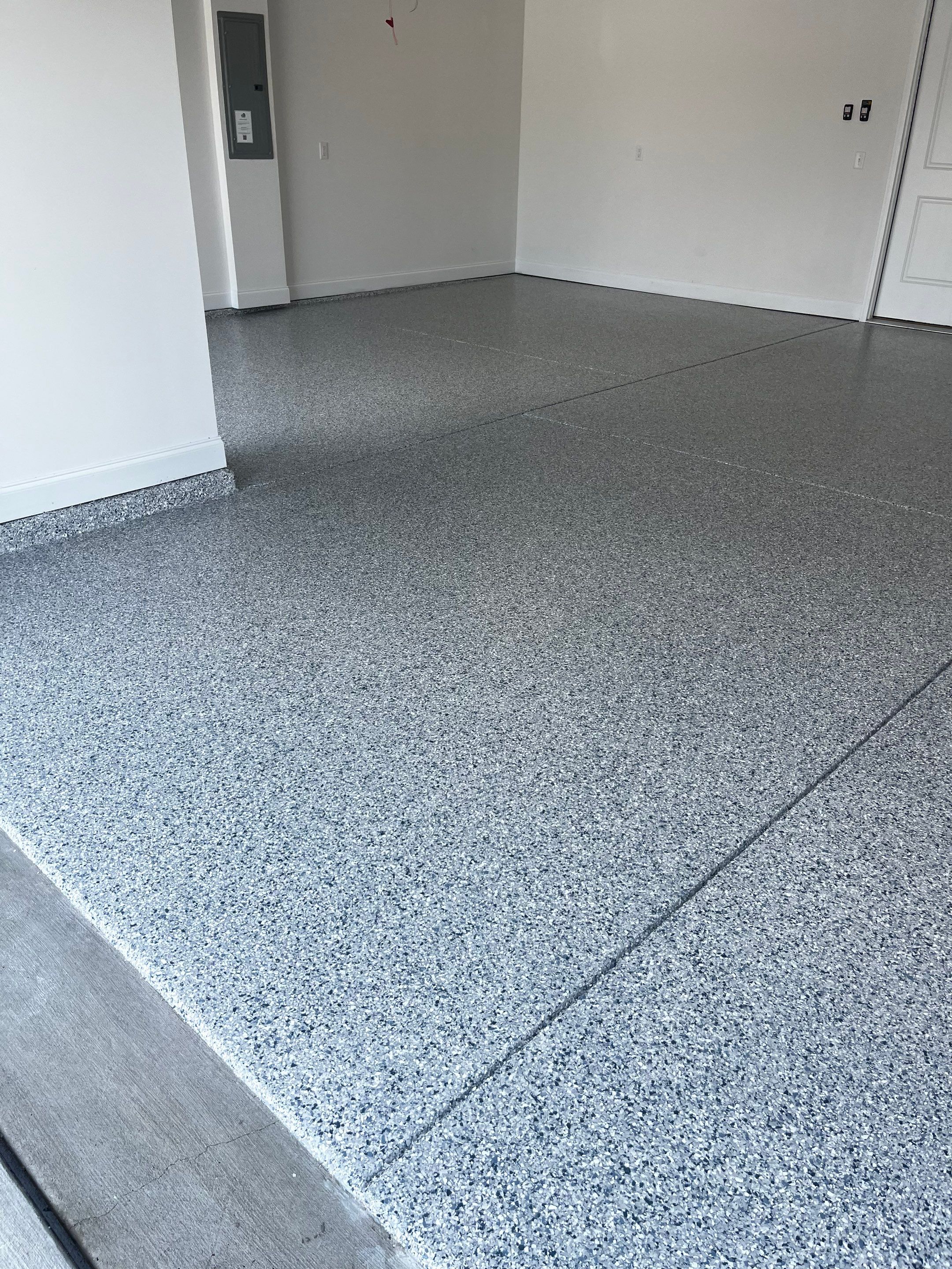 Garage Floor Coating using Tidal Wave by My Garage Floor Guys
