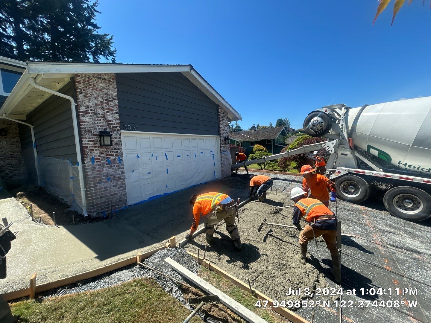Jacob | Concrete Driveway  by Jireh Asphalt & Concrete Inc 