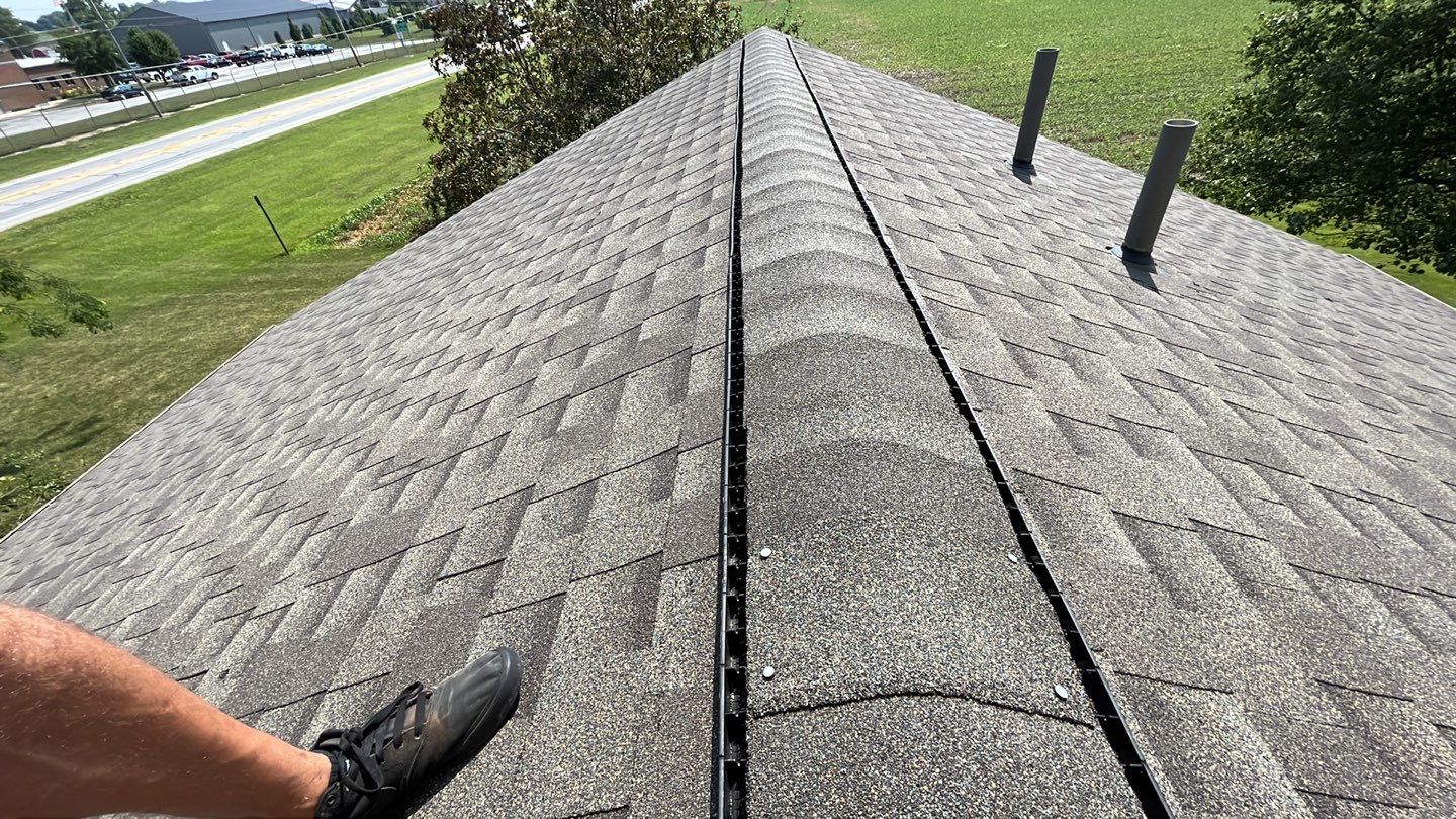 Residential Roofing Installation using GAF Timberline HDZ Weathered Wood by Nitro Roofing and Construction