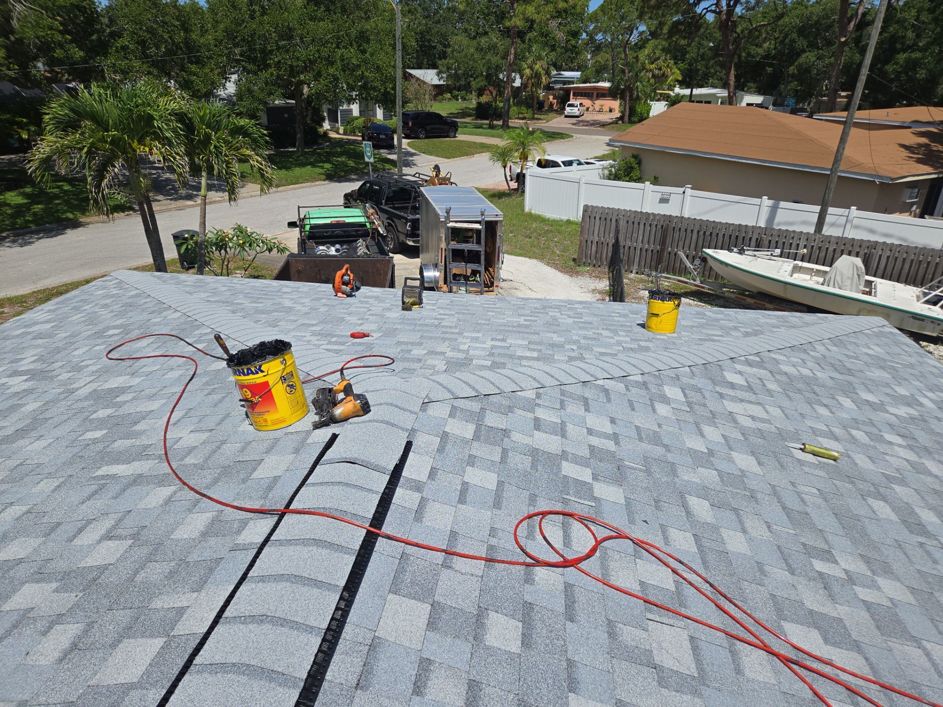 Project in St. Petersburg 33710 by Mitchell Roofing Company LLC 