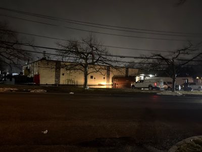 Industrial Warehouse Fire Damage Cleaning and Spray Sealing in Islandia