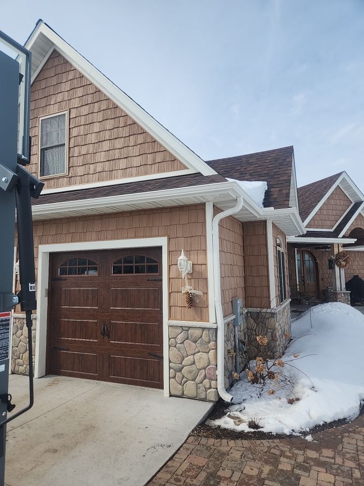 5" Gutters in Elk River by Next Level Seamless Gutters / Exteriors Inc.