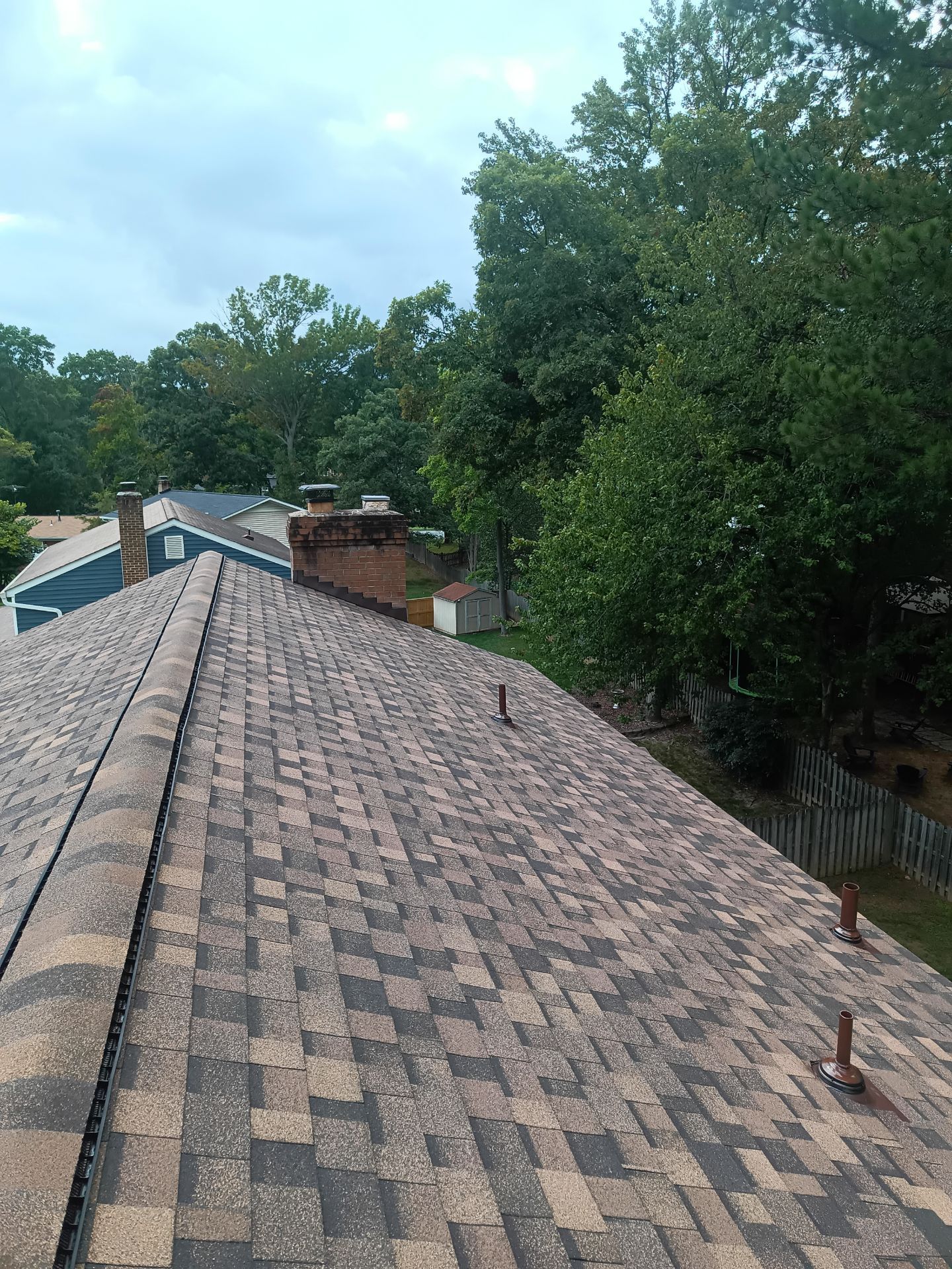 Roof Replacement using IKO Dynasty by American Home Contractors