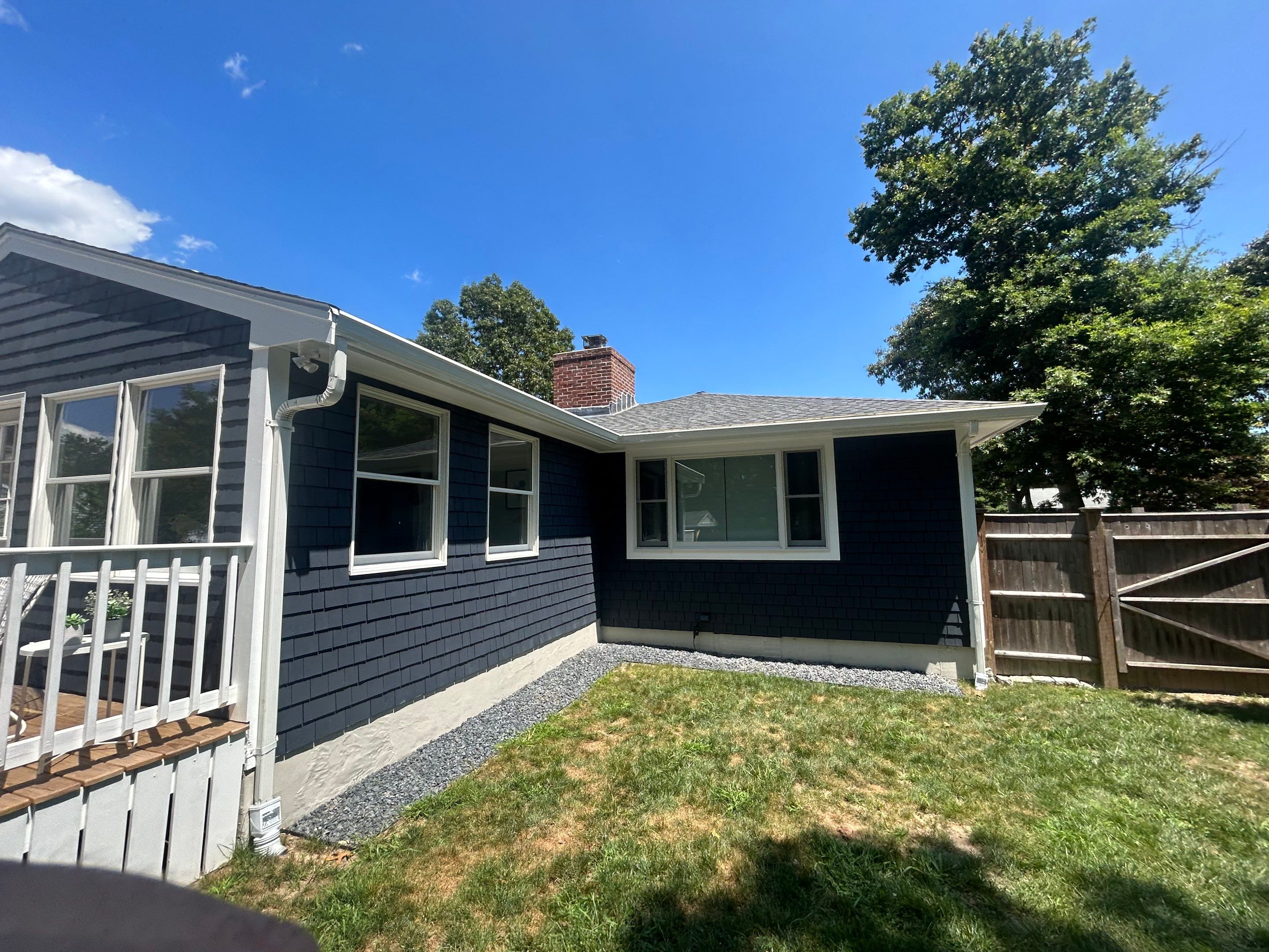 Gutter Installation using 6" K-Style Aluminum Gutter by Gutter Pro Enterprises