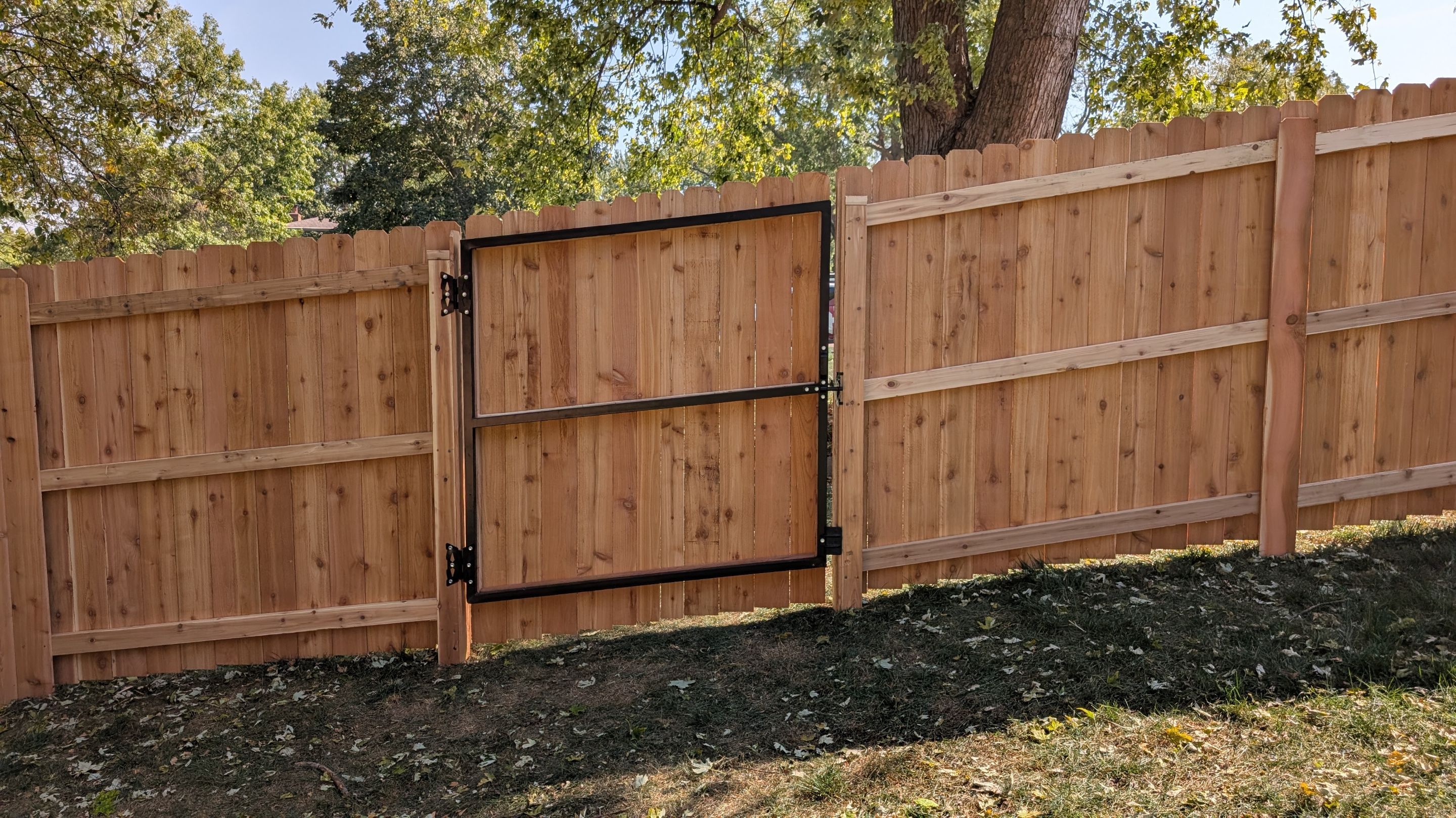 Project in Cedar Falls by Perfect Picket Fence and Stain