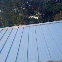 24ga 1.5" Mechanical Seam Mill Finish  by Total Roofing System The Metal Roof Experts
