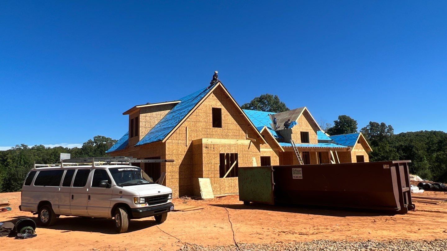 New Construction Residential Roofing Installation using Owens Corning by Inspector Roofing and Restoration