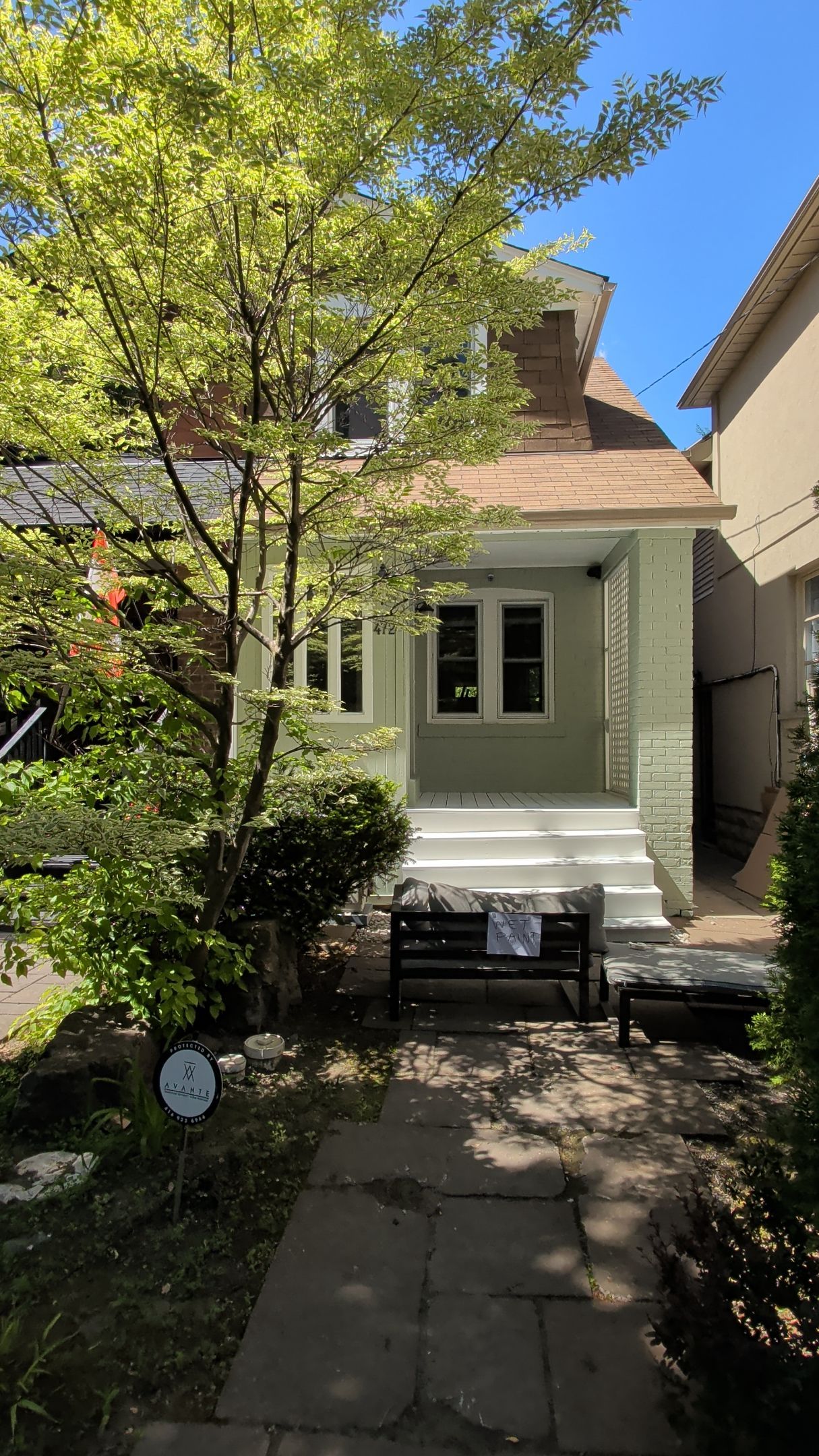 Full House Interior and Exterior Painting with Porch Restoration by GTA HOME PAINTING
