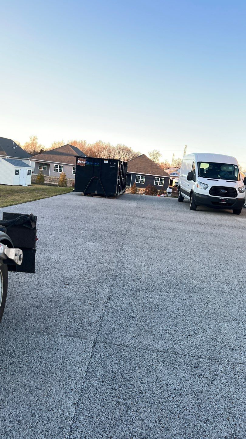 New Deck With Waterproofing  by deck guardian