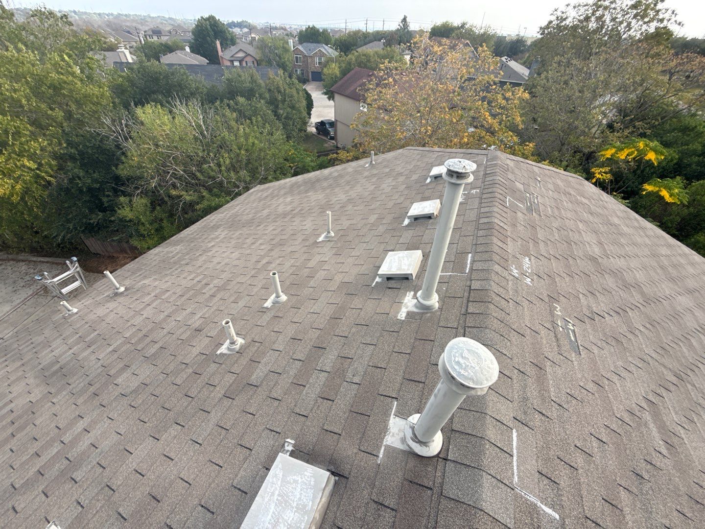 Residential Roof Replacement using GAF - Timberline Natrual Shadow - Weathered Wood by Action Exteriors Austin