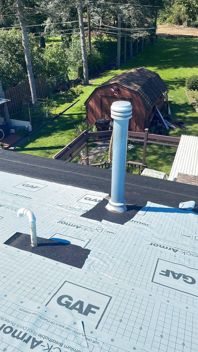 Residential Roofing Installation using Replace Shingles on Residential roof  by Smart Roof