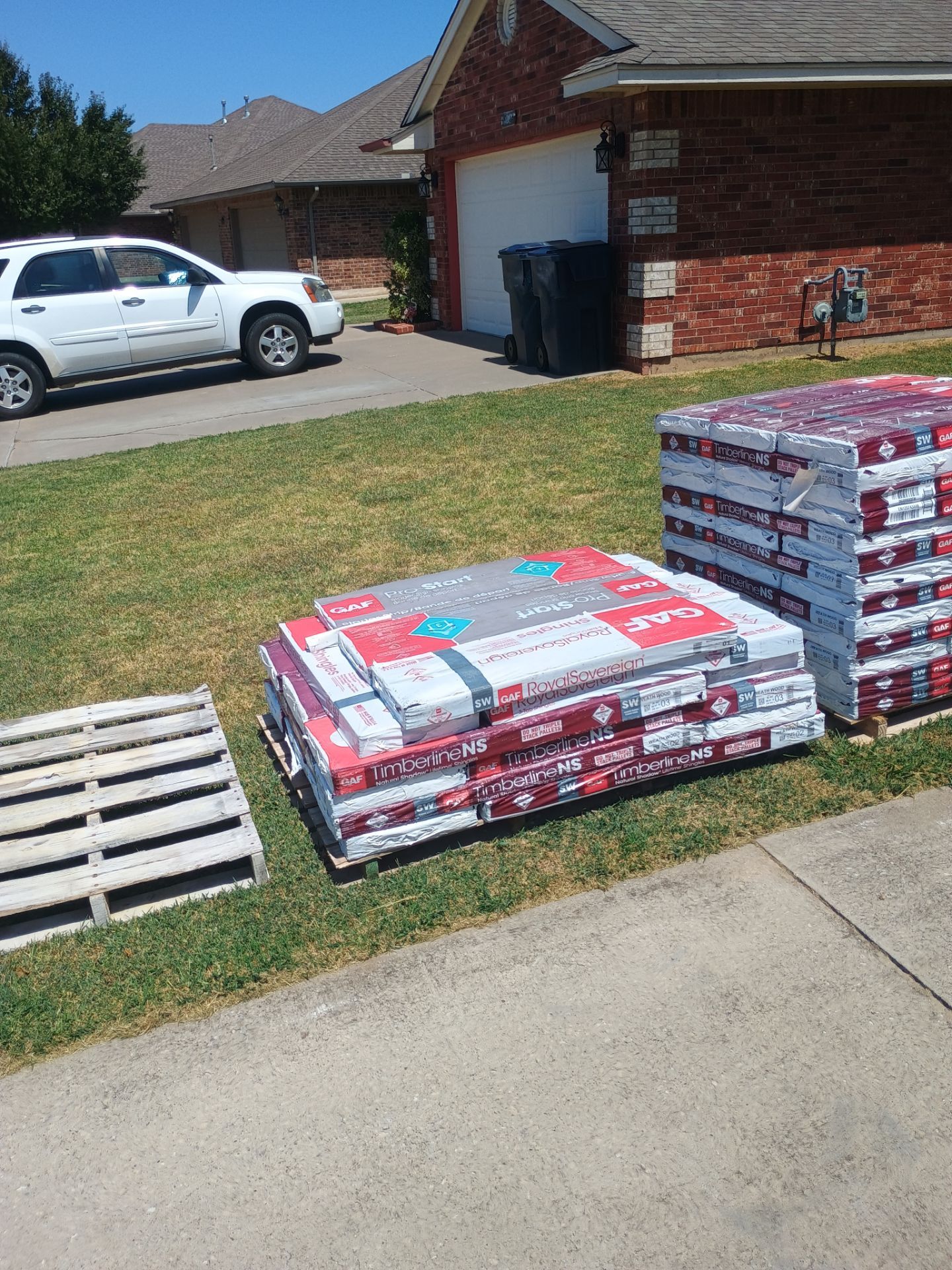 Oklahoma City Full Residential Roof Replacement with GAF Architectural Shingles by BANA Roofing and Solar Supply