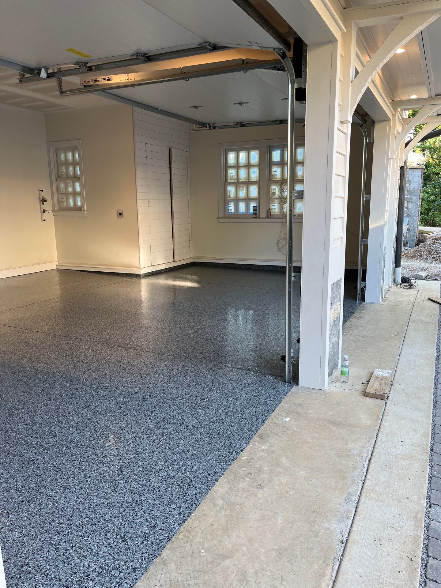 Garage Floor Coating using Nightfall by My Garage Floor Guys