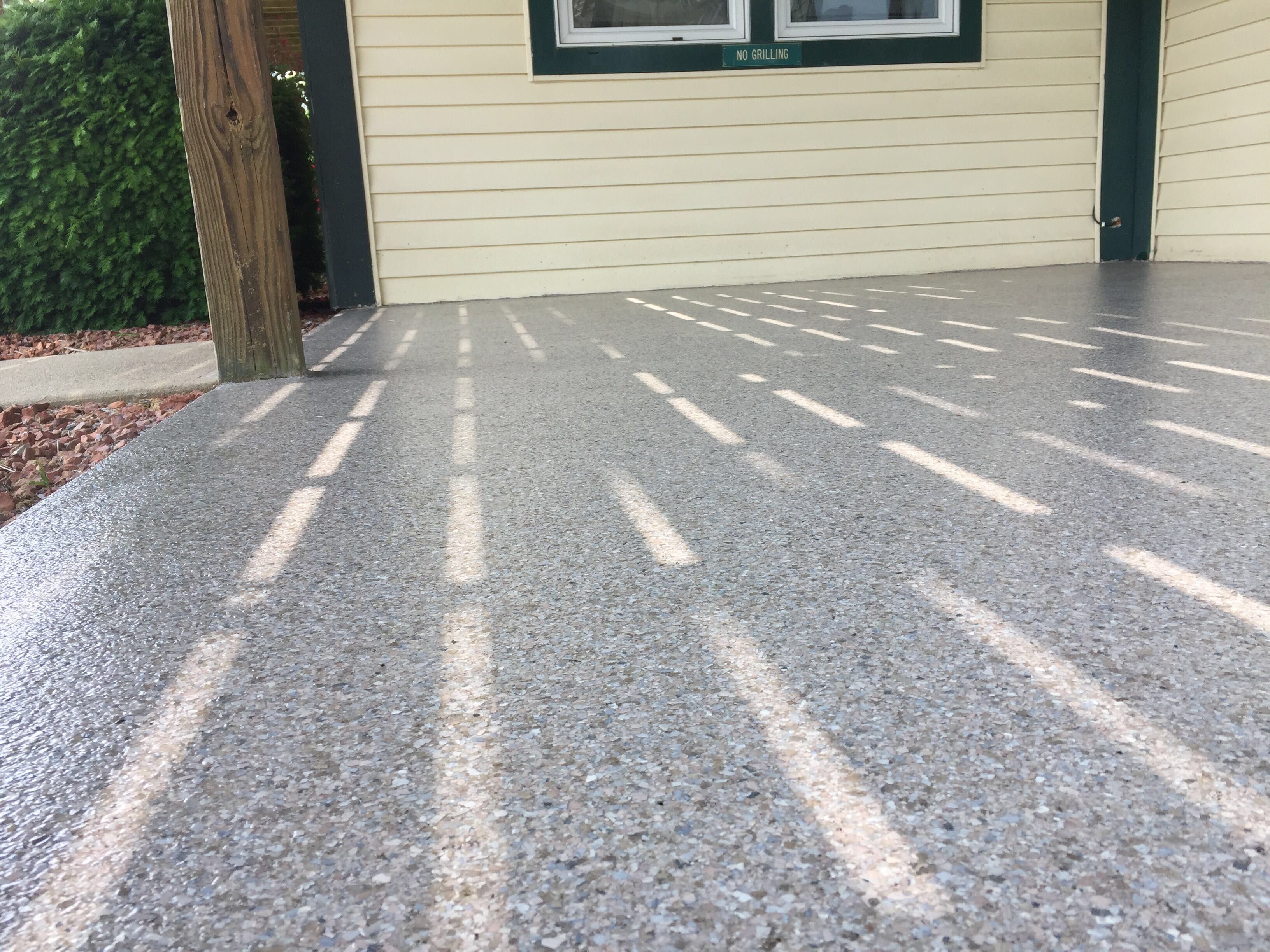 Patio Installation using Fieldstone by Your1DayFloor.com