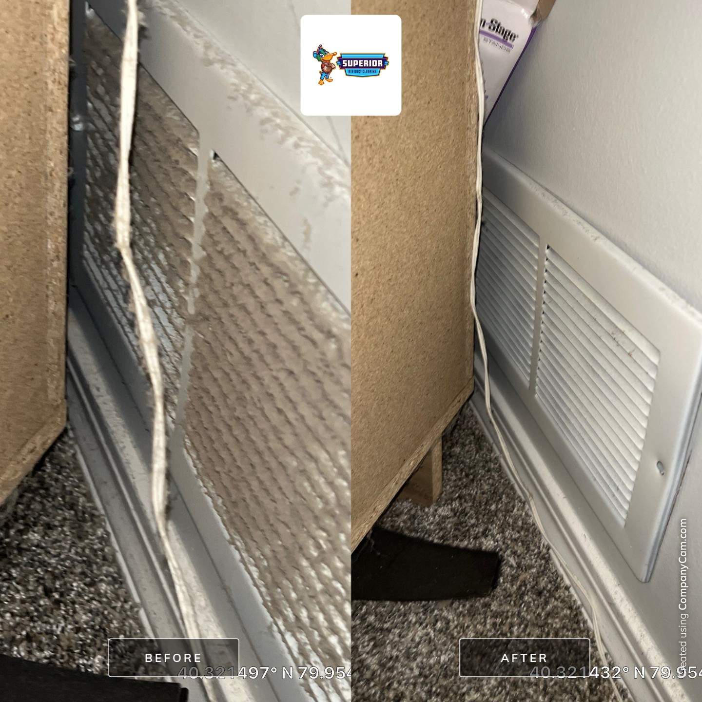 Air Duct Cleaning With a Vacuum Truck in Pittsburgh, PA by Superior Air Duct Cleaning