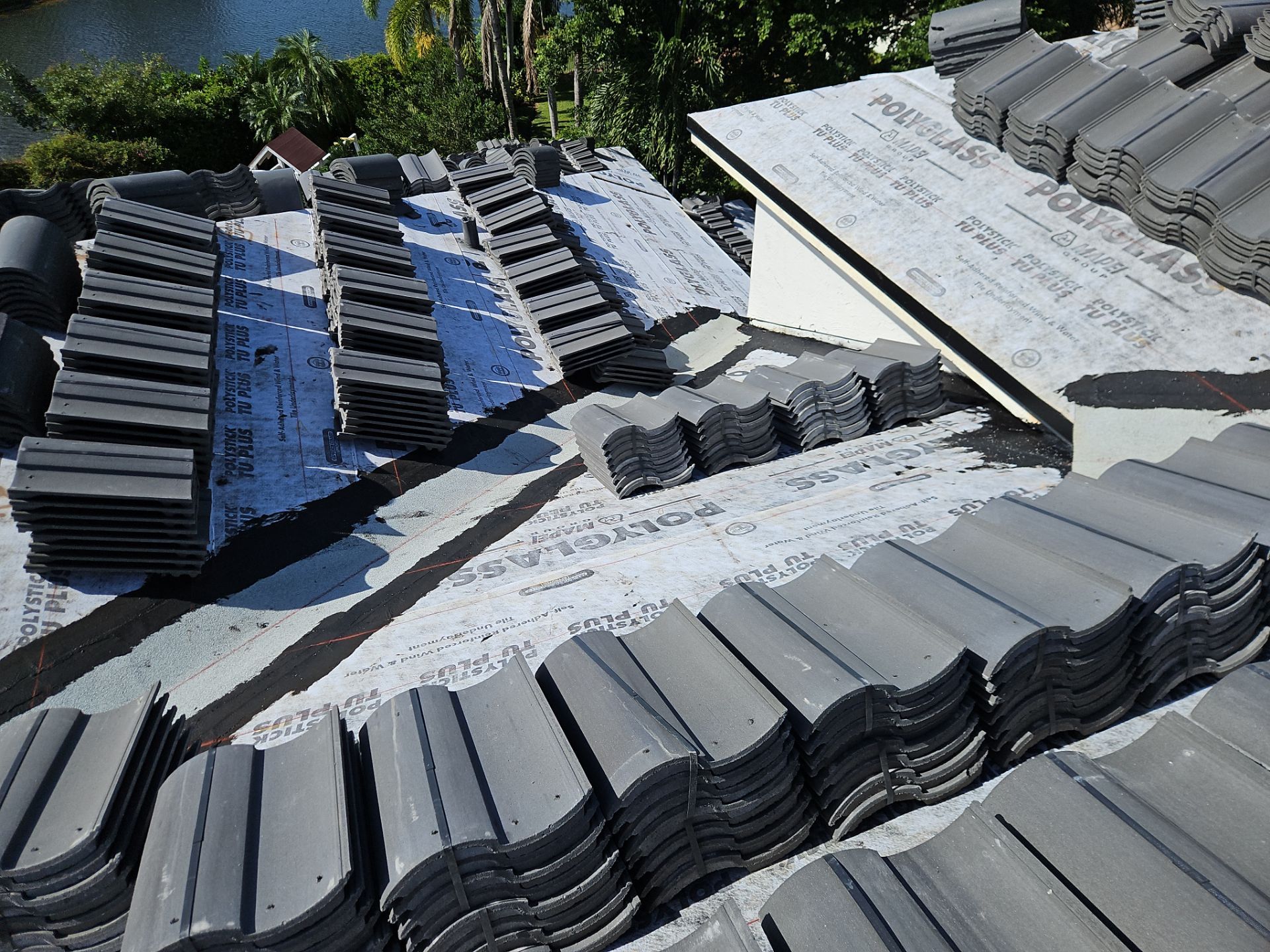 Residential Roofing Installation using WestLake Roofing Tile by BLUES BROTHERS ROOFING