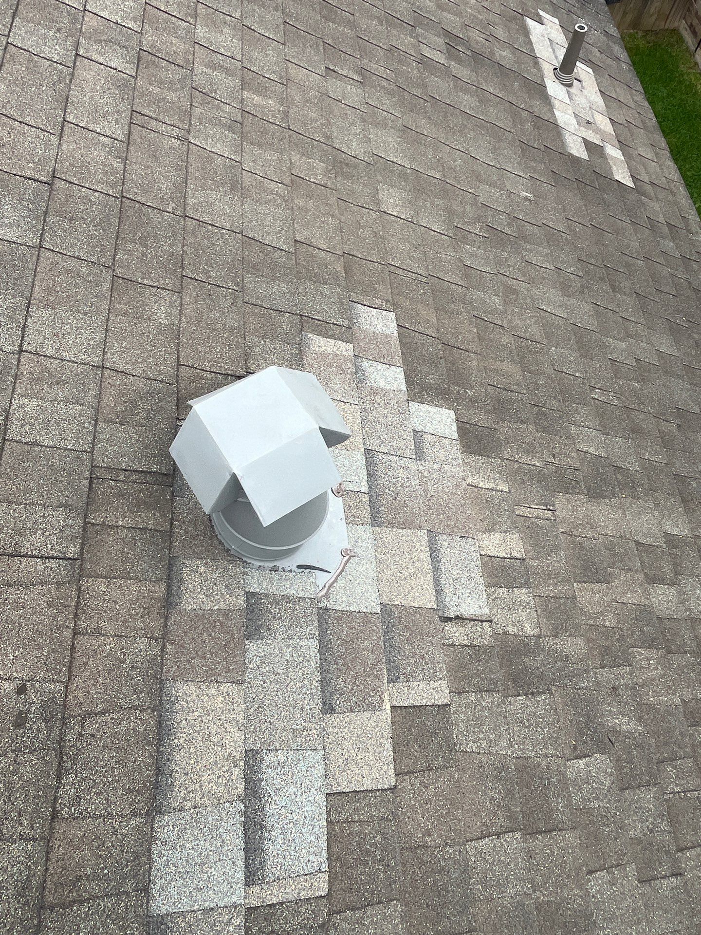 Hail Damage using Owen's Corning Duration (Lifetime) Shingles by Roof Repair Company