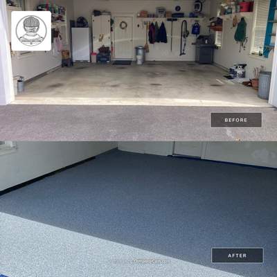 Basalt Concrete Floor Coating Transformation