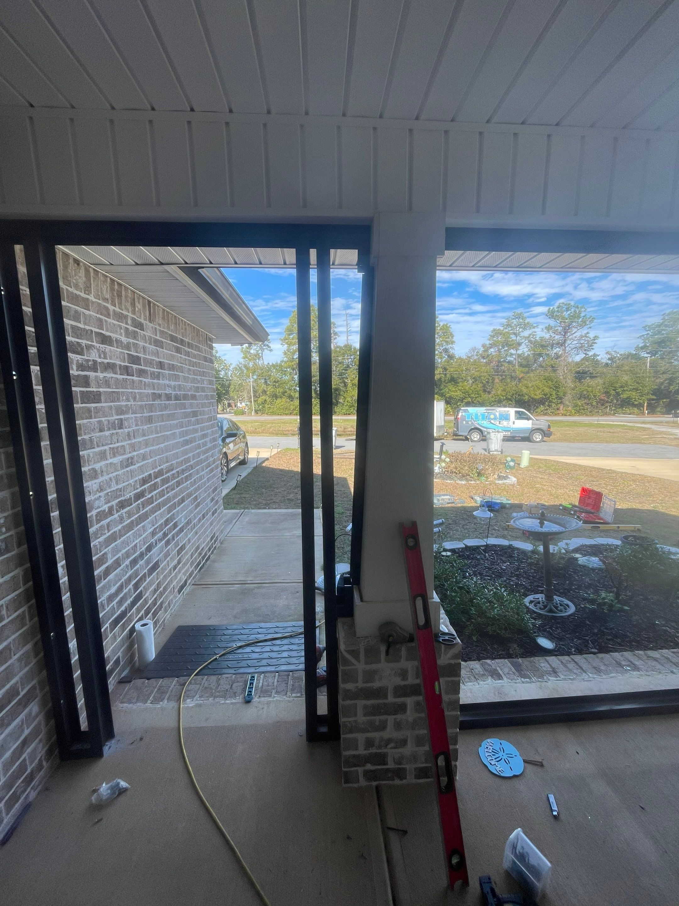 Vinyl Pane Sunroom using Colorbeam by Titan Sunrooms