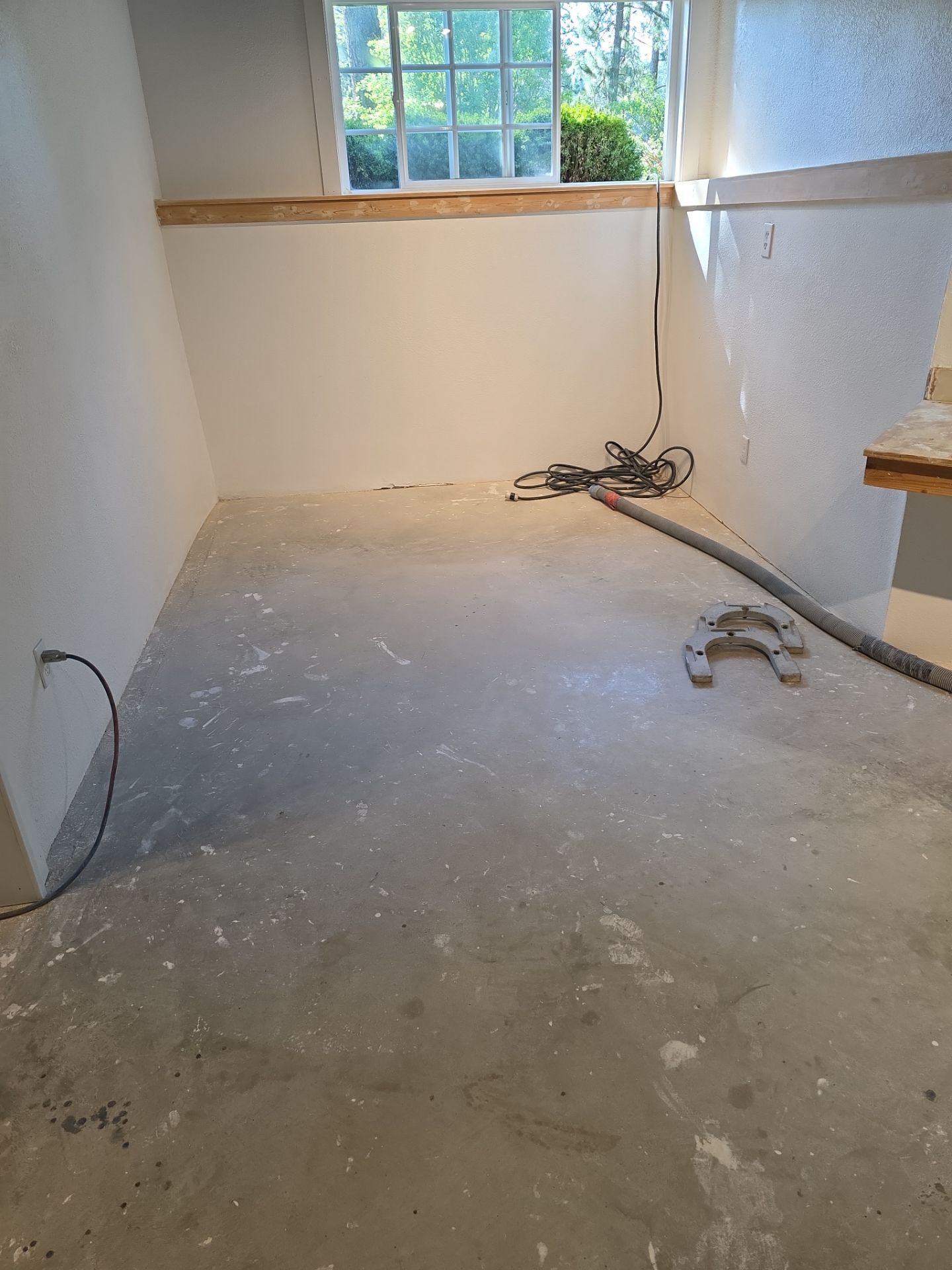 Basement Transformation using Pebble Beach by Croc Coatings, LLC