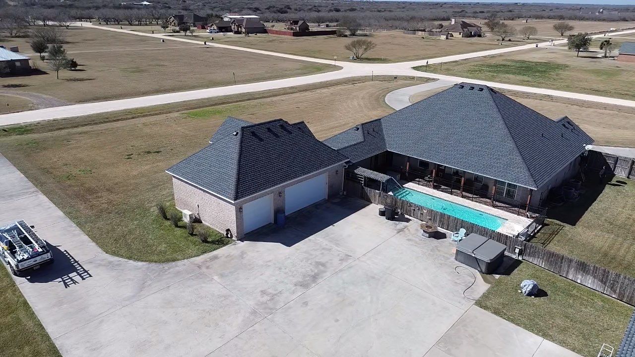 Residential Roofing Installation using GAF HDZ Barkwood by Lighthouse Roofing