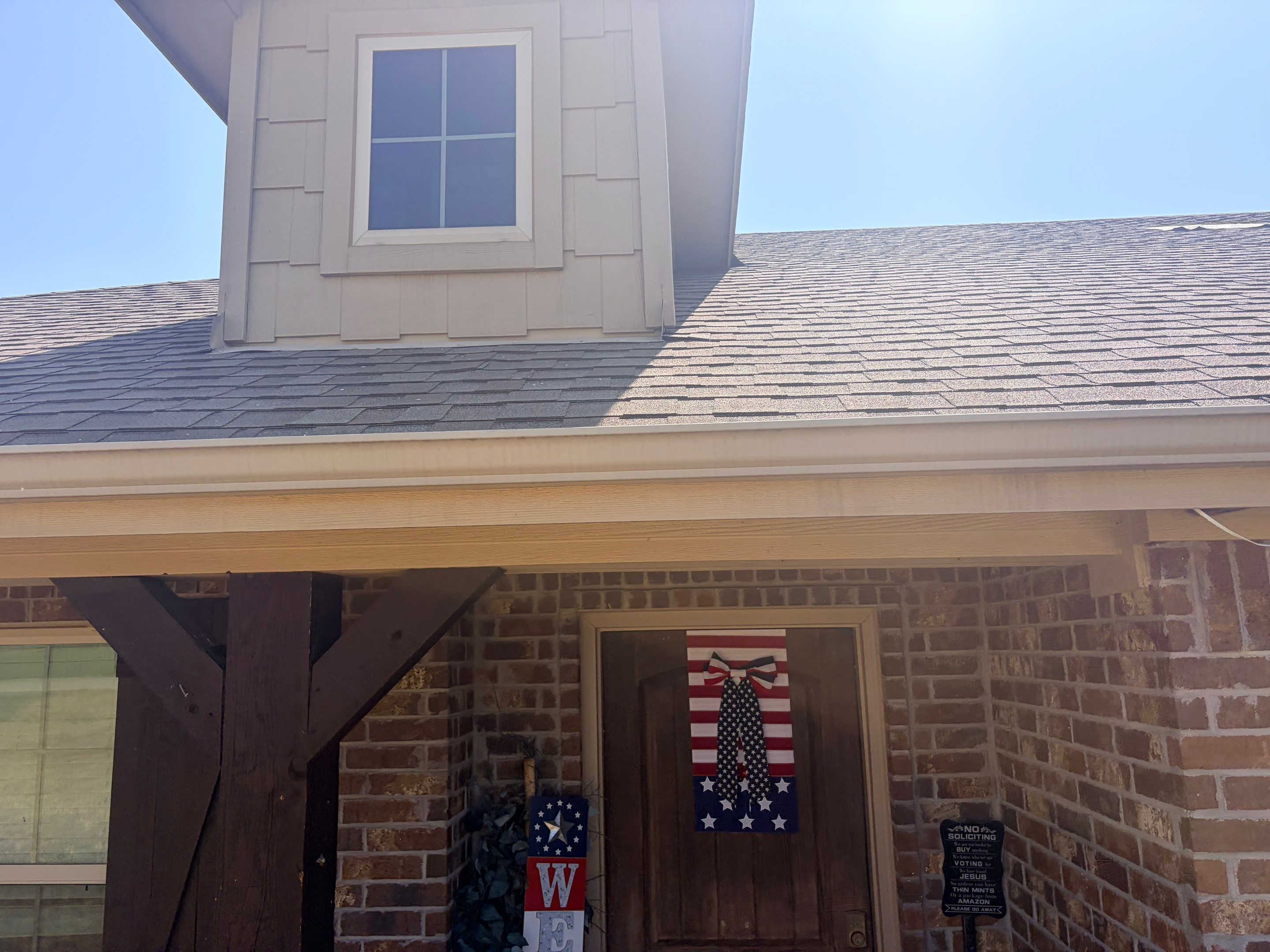 Residential Roof Replacement and Decking Repair in Springtown, Texas by Performance 1 Roofing