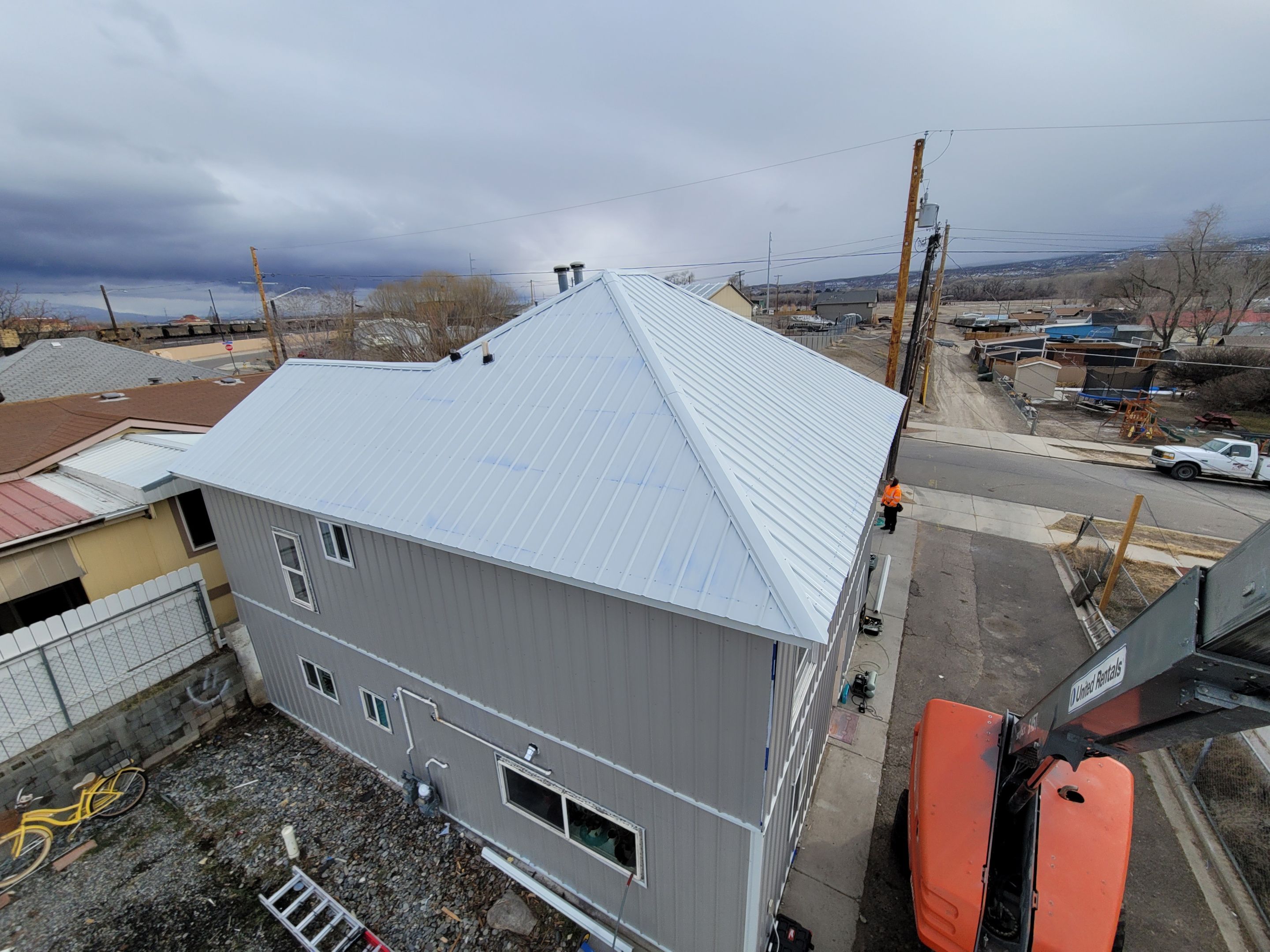 Residential Roofing Installation using Delta Metals by Bros Roofing