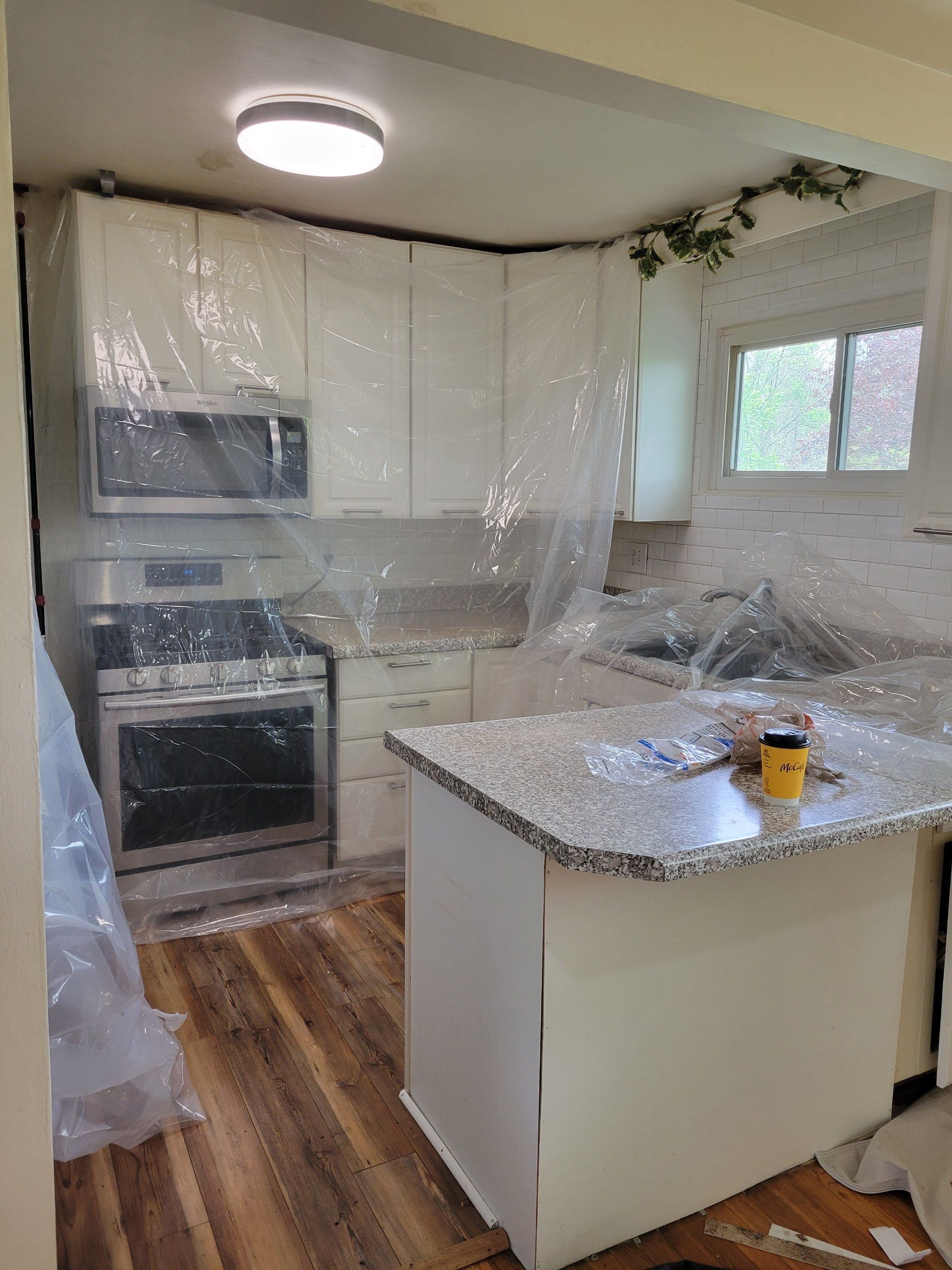 Deck and door install by Cousins Roofing Siding & Decks