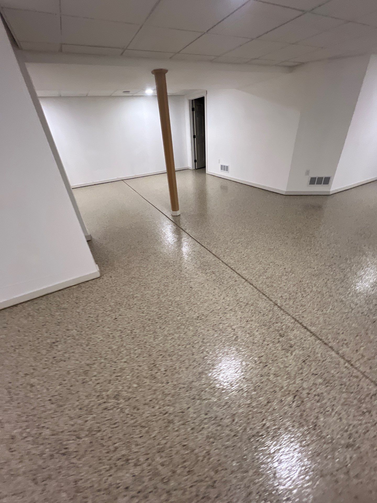 Basement by Freedom Concrete Coatings. 