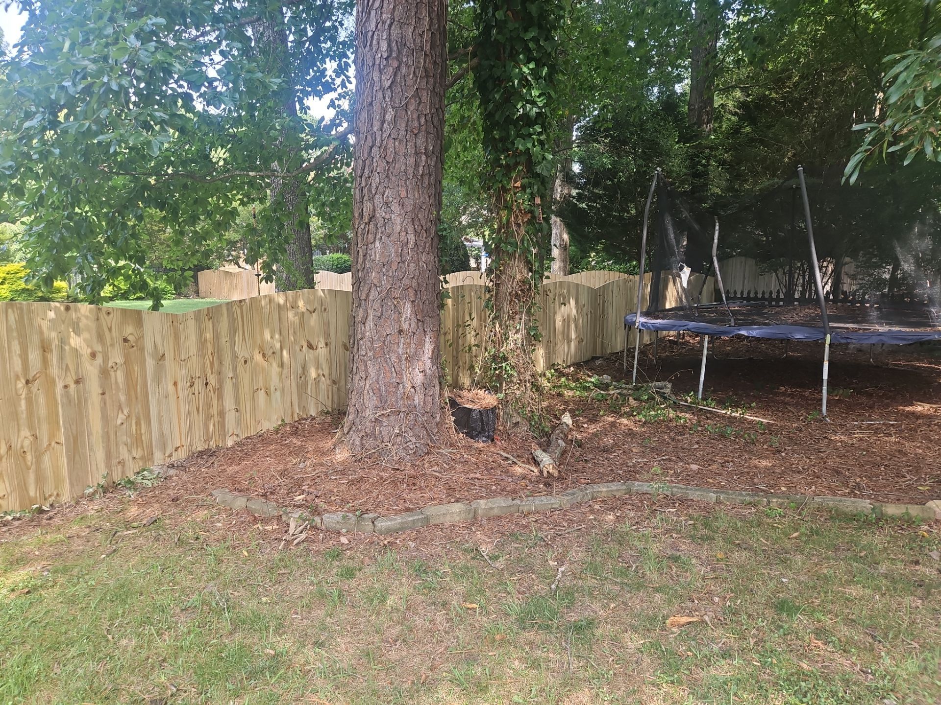 Wood That Makes a Statement by Tidewater Fence