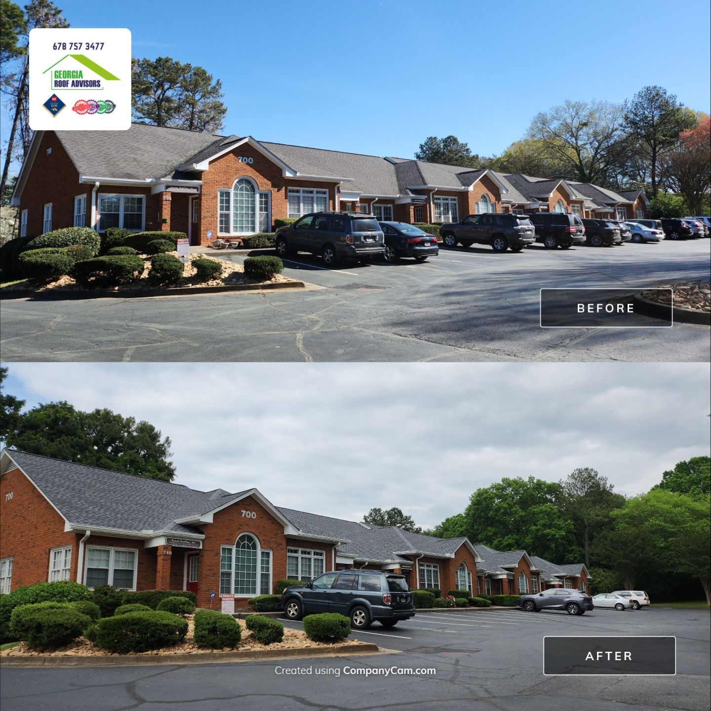 We also handle commercial projects! by Georgia Roof Advisors