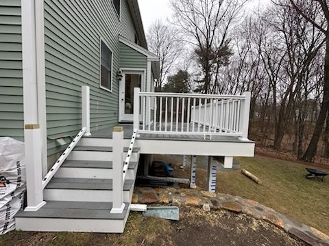 Deck Project in Marlborough MA by UBrothers Construction