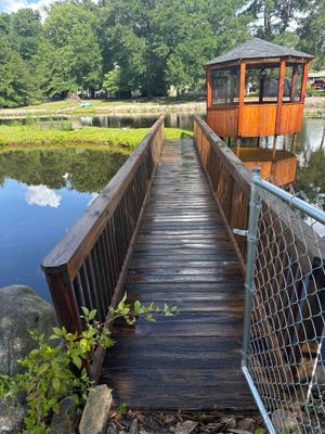Wood Dock using Wood Sealant