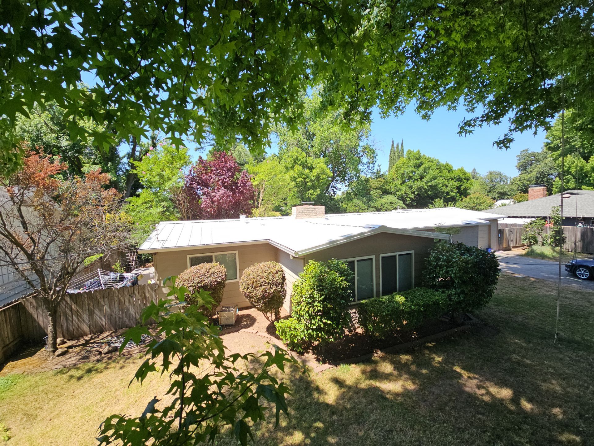 Chico Skyline White by Butte Roofing Company License #567600