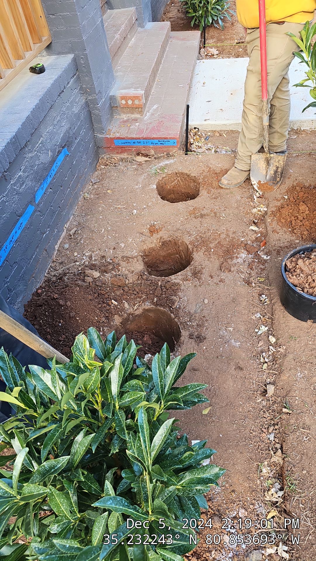 Residential Landscape Project Design/Build by Carolina-Metro Landscape, Inc