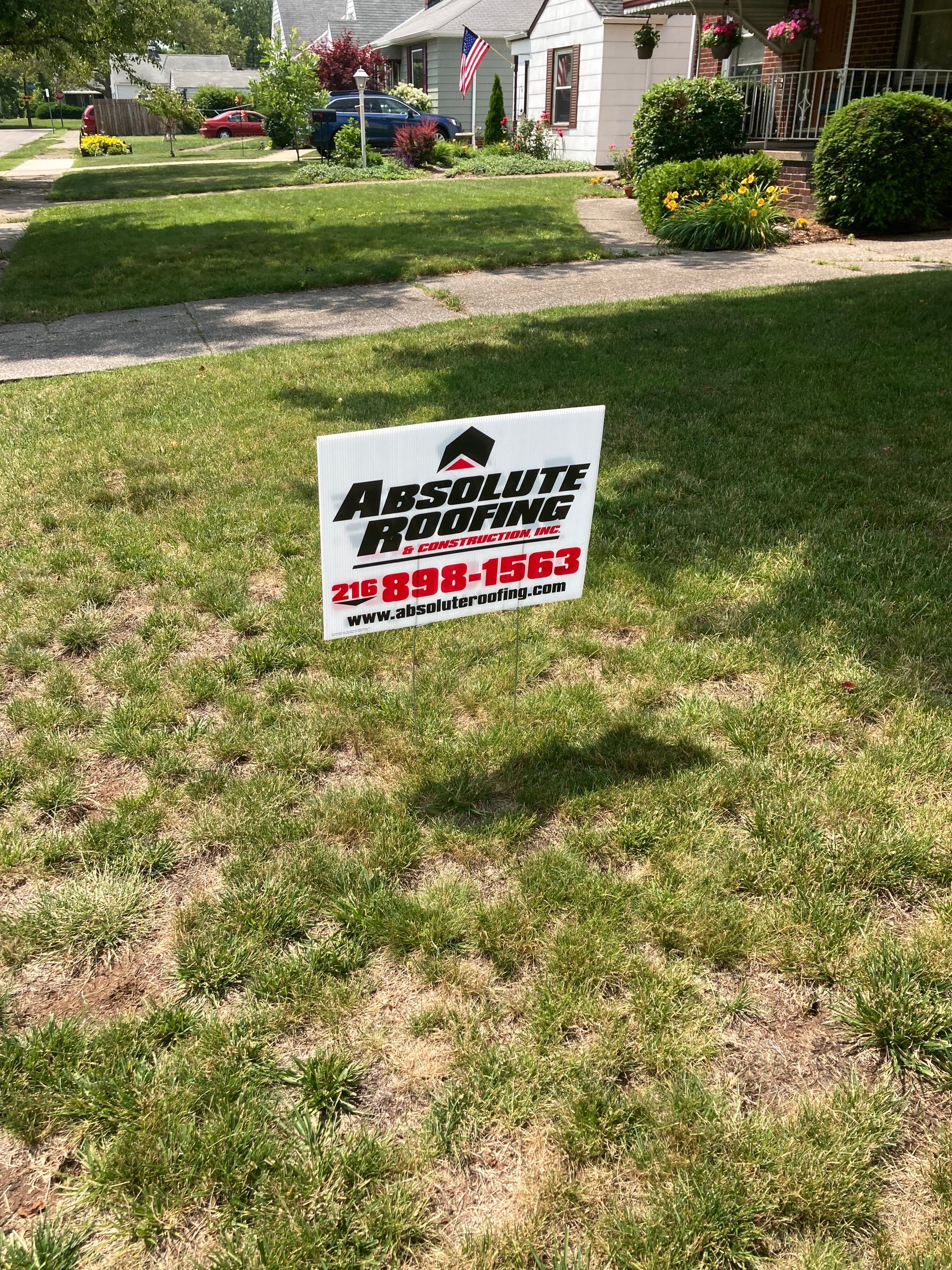 Residential Roof Replacement using Owens Corning Duration, Colonial Slate by Absolute Roofing and Construction