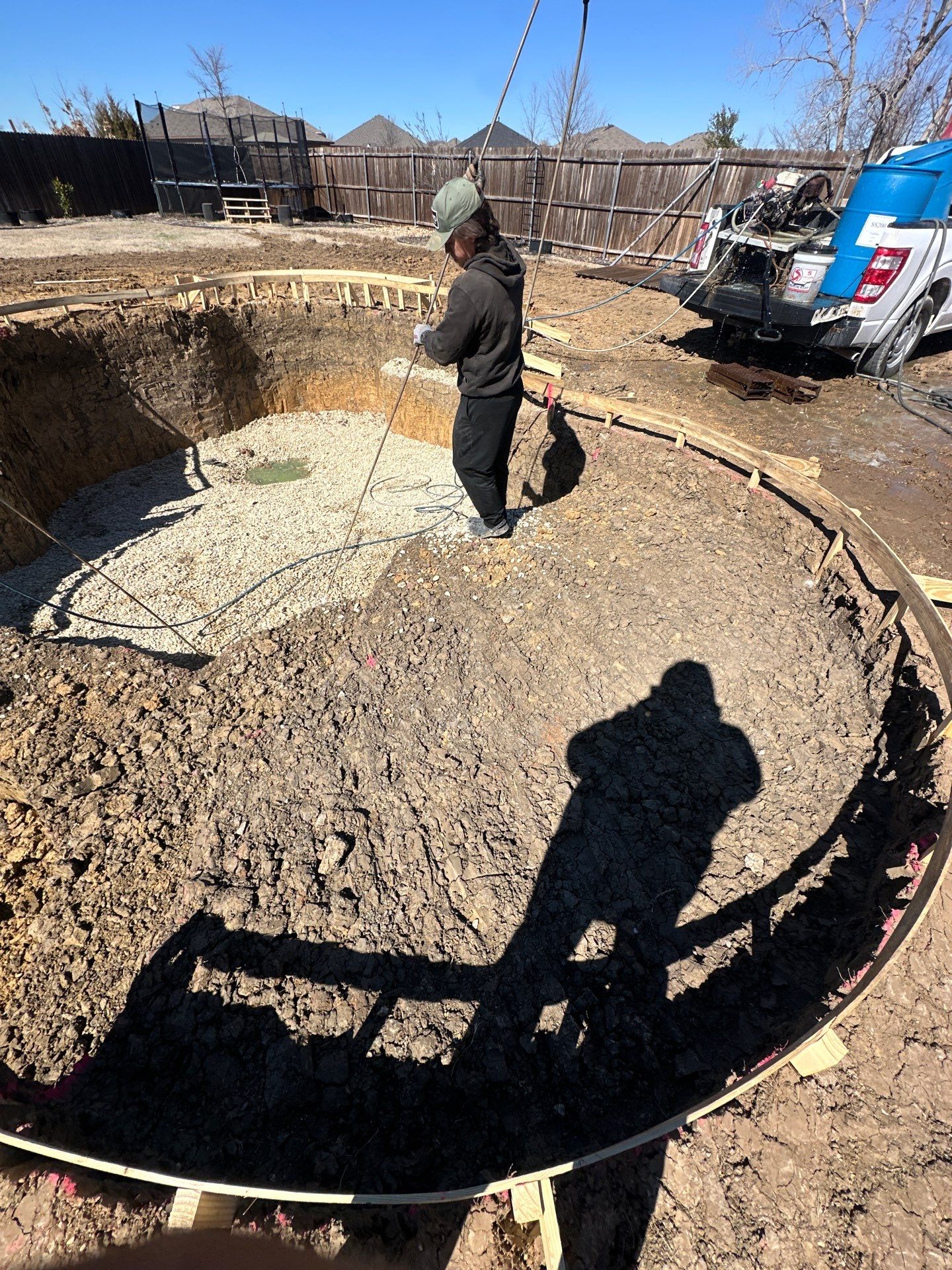 Freeform Pool with Waterfall Rock by Pinnacle Pools and Spas - DFW