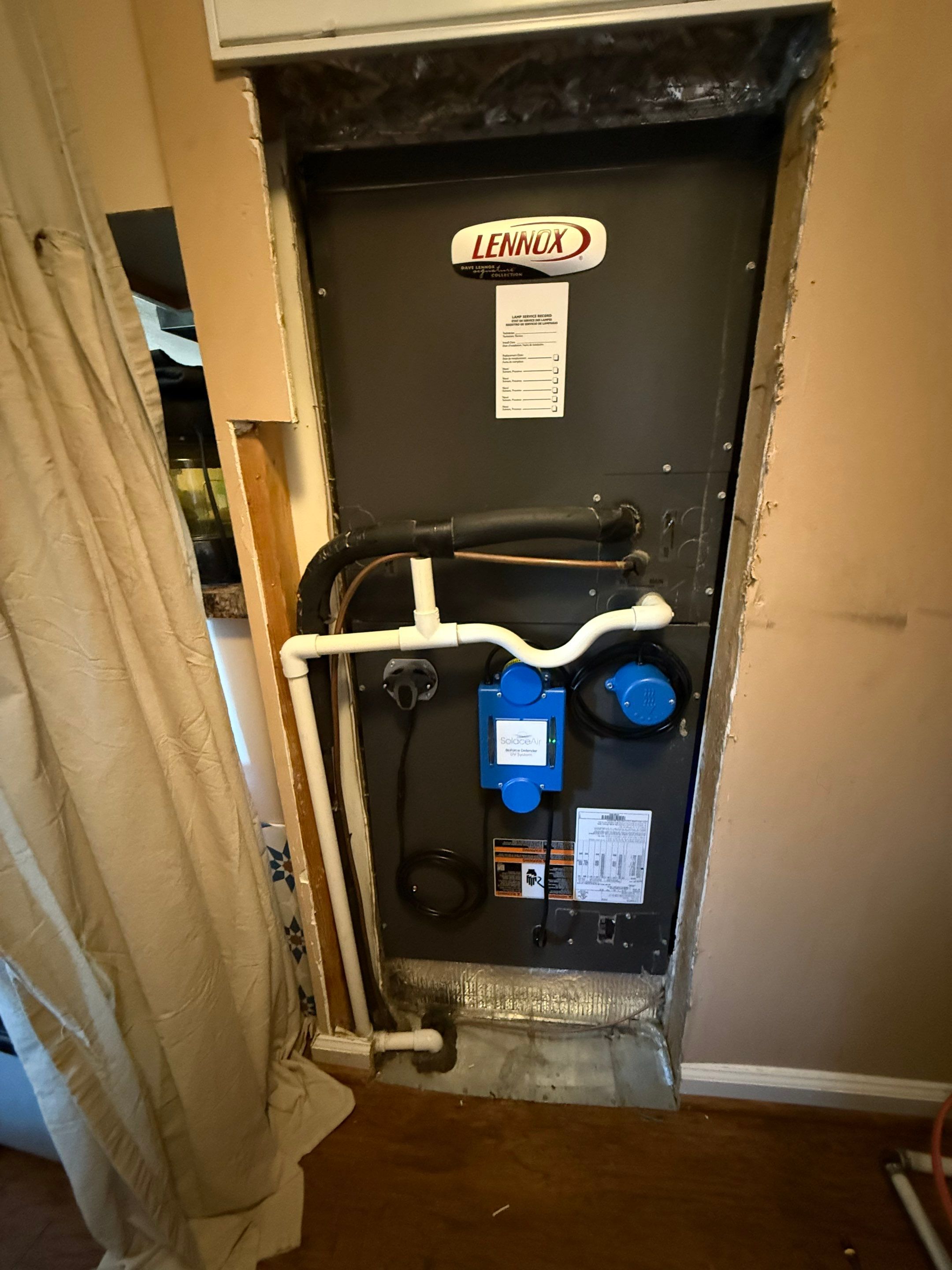 Germicidal UV Kit installation and coil cleanings. by Elemental Heating and air conditioning LLC