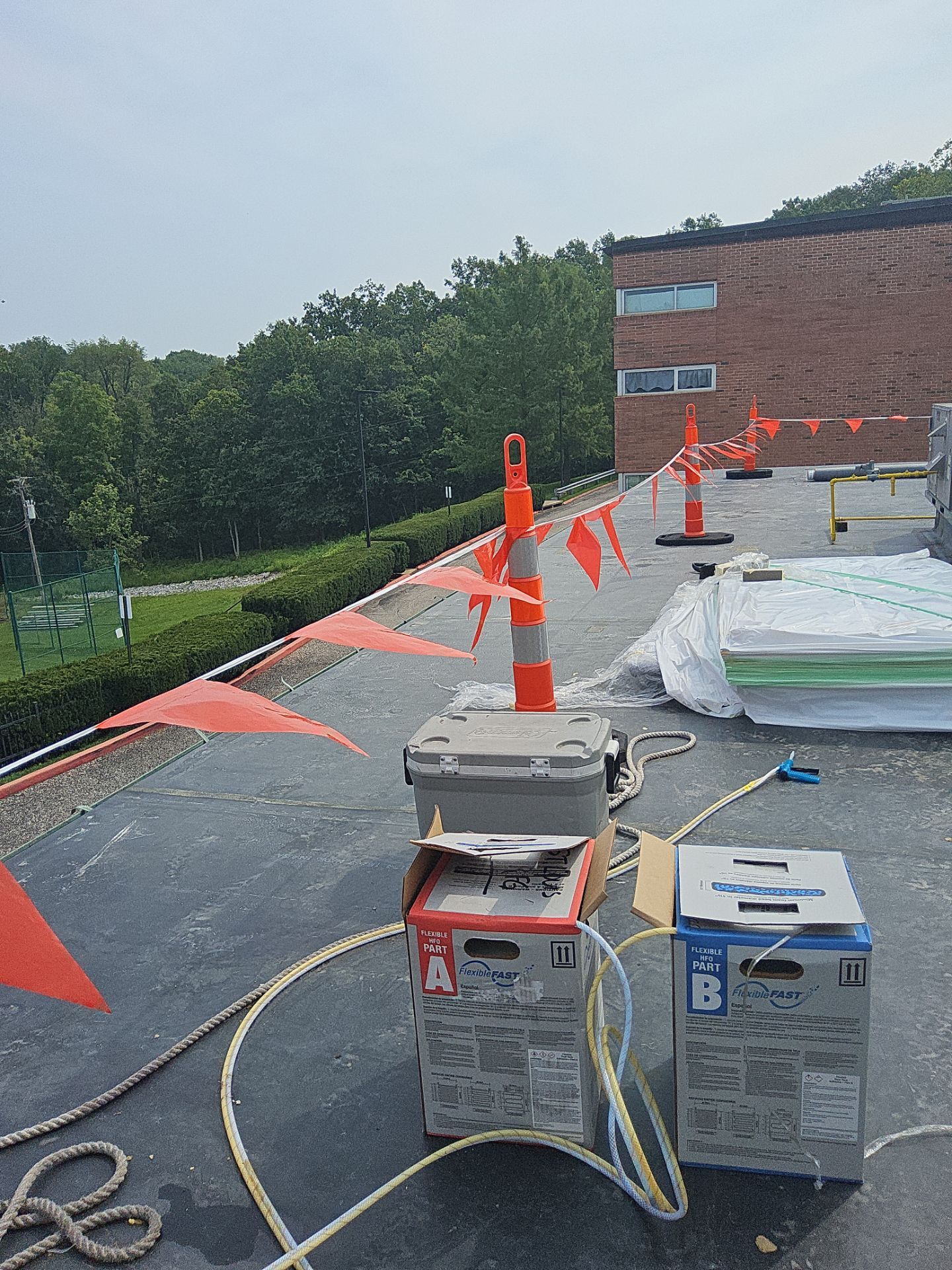St. Gerard Majella School – Commercial Roof Repairs & Maintenance Program (Kirkwood, MO) by St. Louis Roofing Company