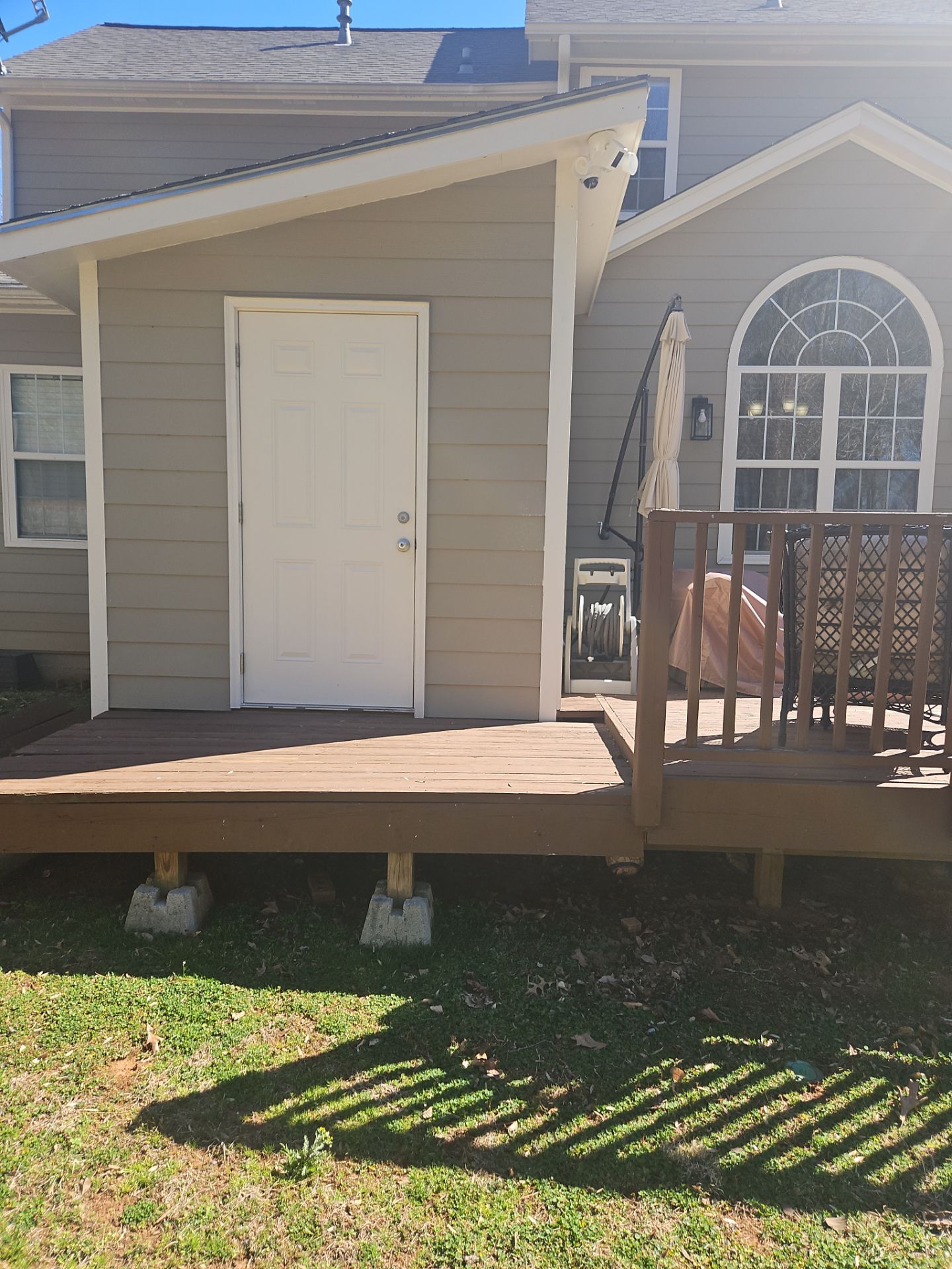 Wood Deck Build and Screen Porch Install in Kennesaw, GA by Nelson Exteriors 