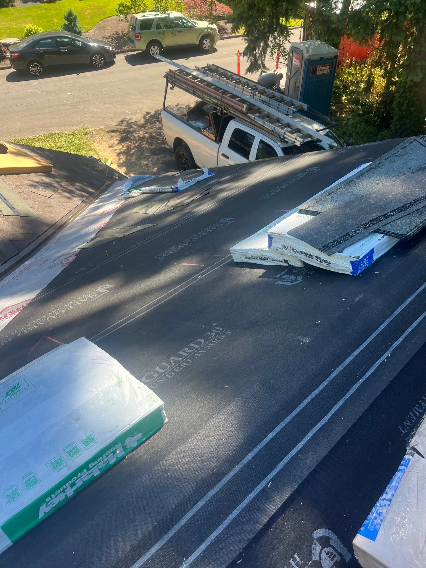 Project in Portland by Tom Leach Roofing